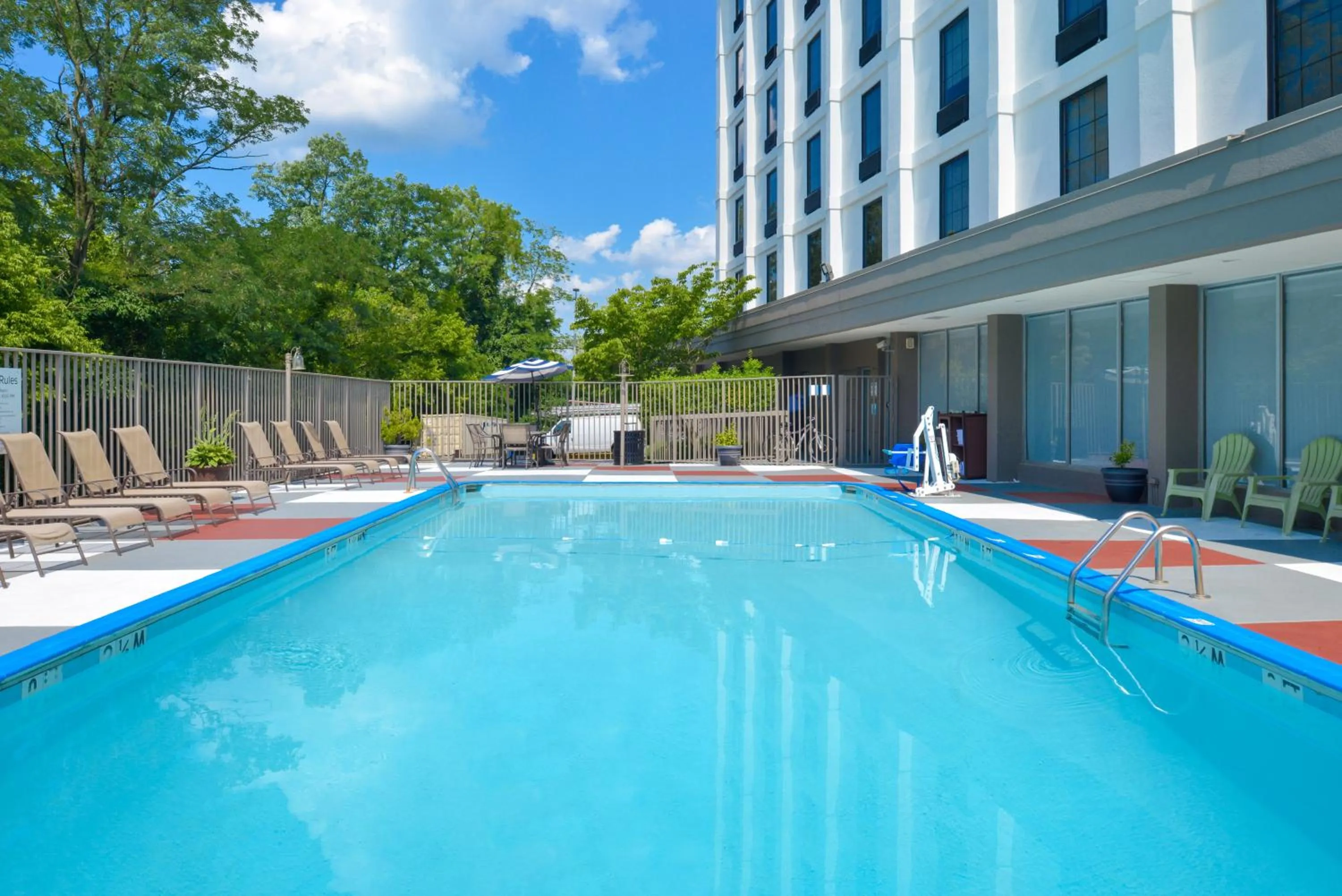Swimming pool in Holiday Inn Express Towson- Baltimore North by IHG
