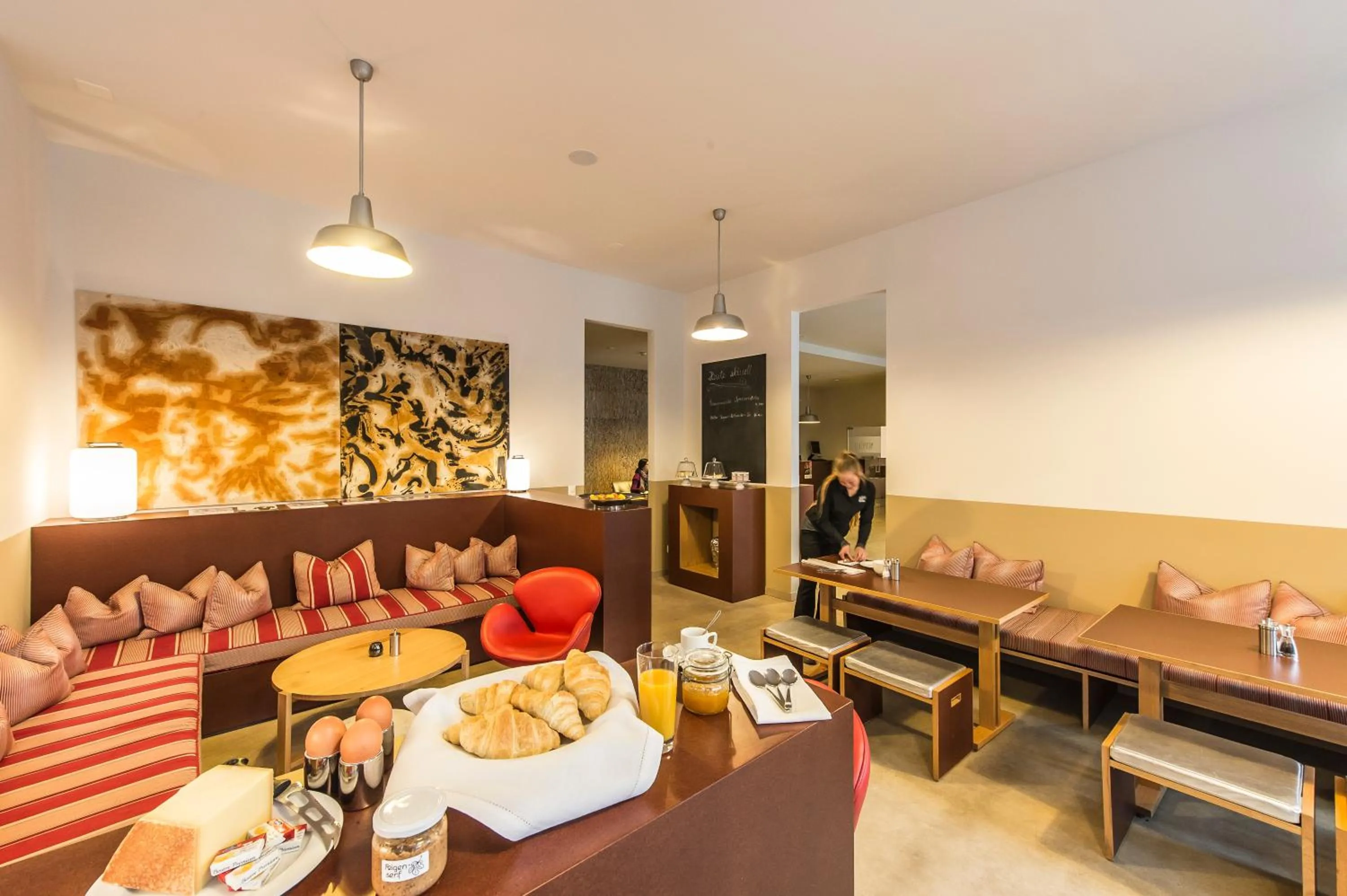 Restaurant/places to eat in lofthotel Walensee