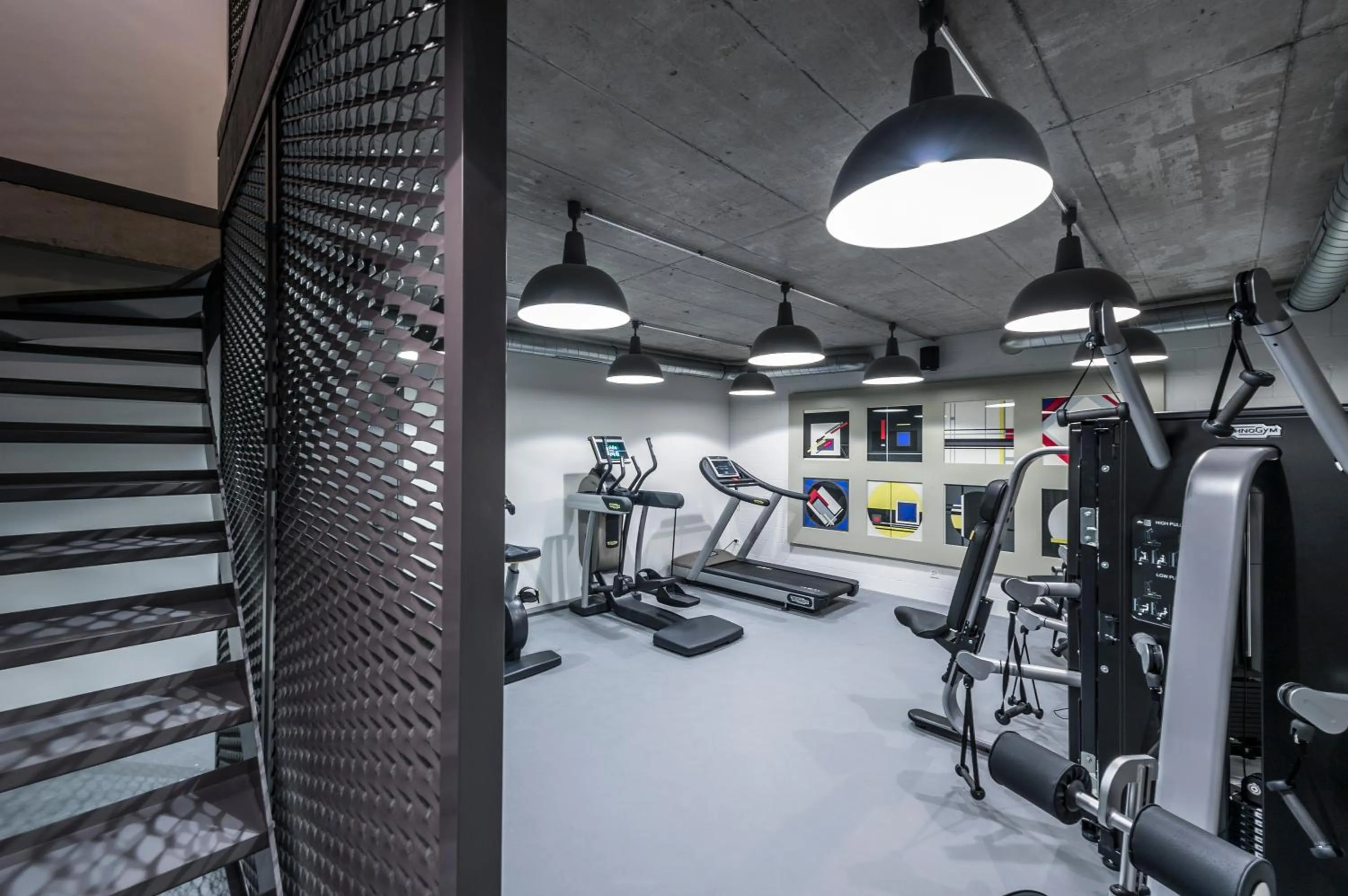 Fitness centre/facilities in lofthotel Walensee