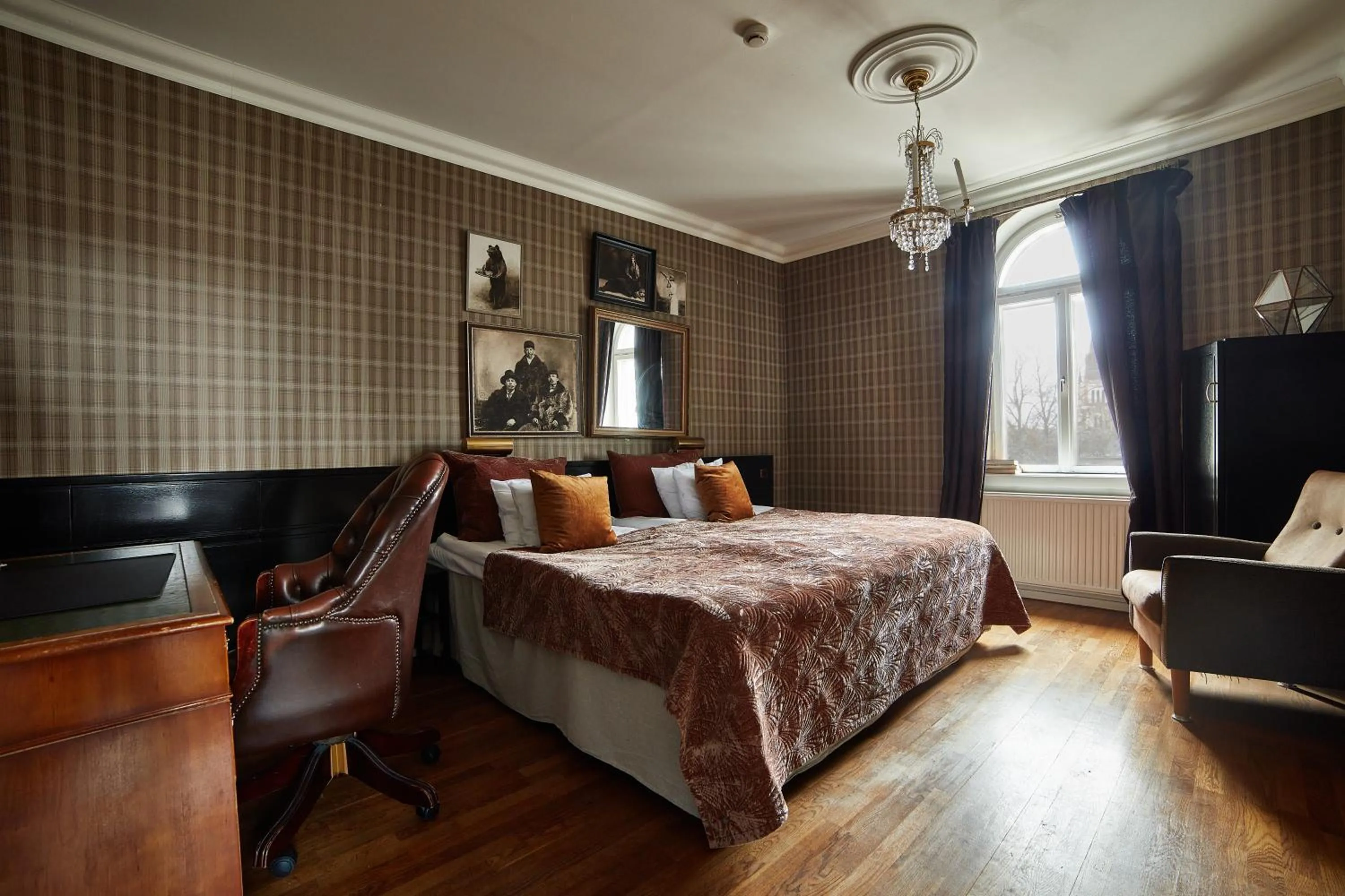 Bedroom, Bed in Stadshotellet Lidköping