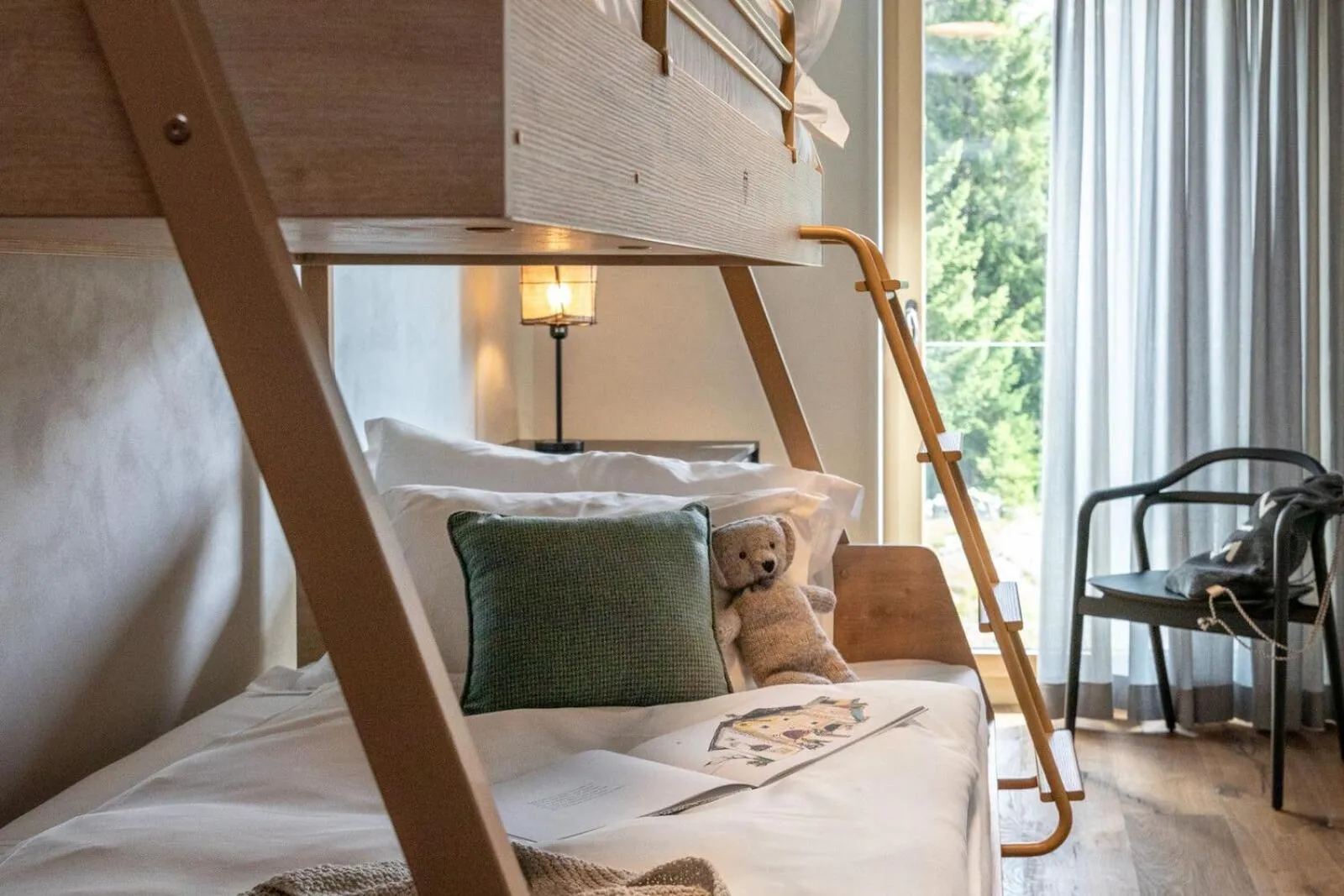 Bed in Tschuggen Grand Hotel - The Leading Hotels of the World