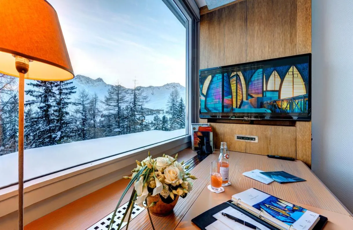 Natural landscape in Tschuggen Grand Hotel - The Leading Hotels of the World