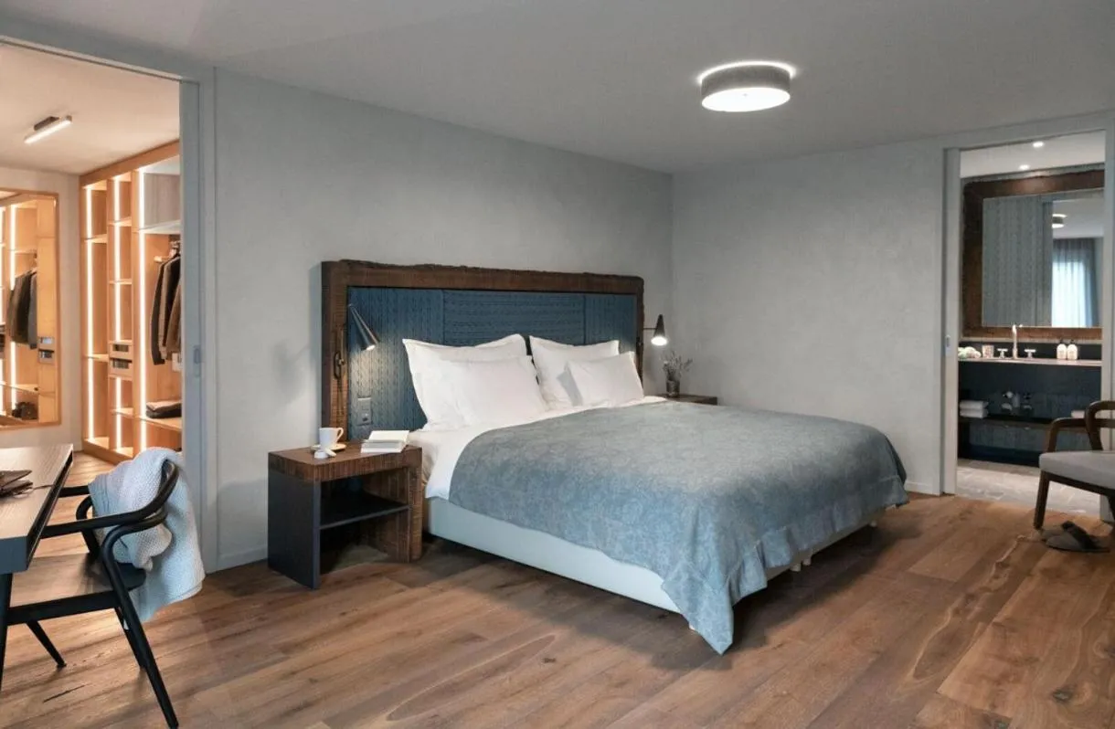 Bed in Tschuggen Grand Hotel - The Leading Hotels of the World