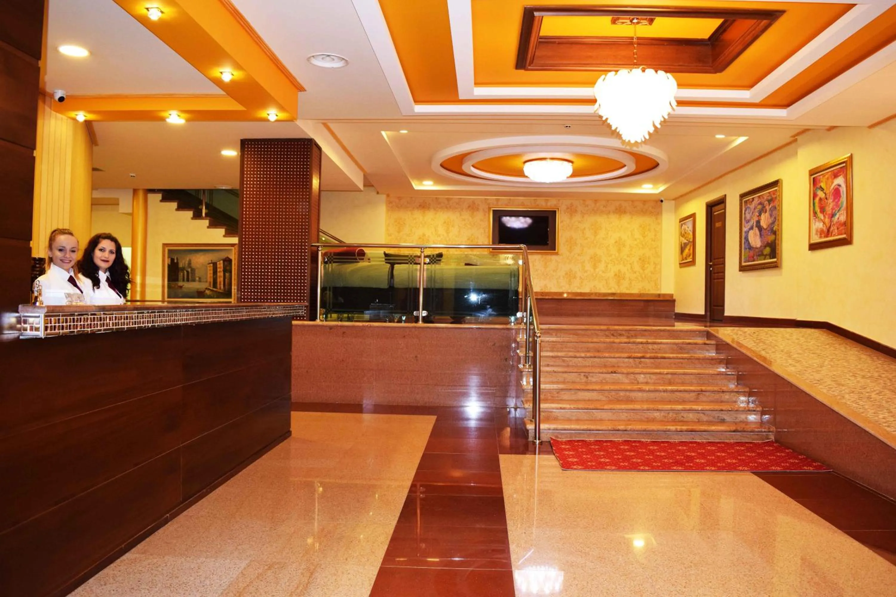 Lobby or reception in Hotel Austria