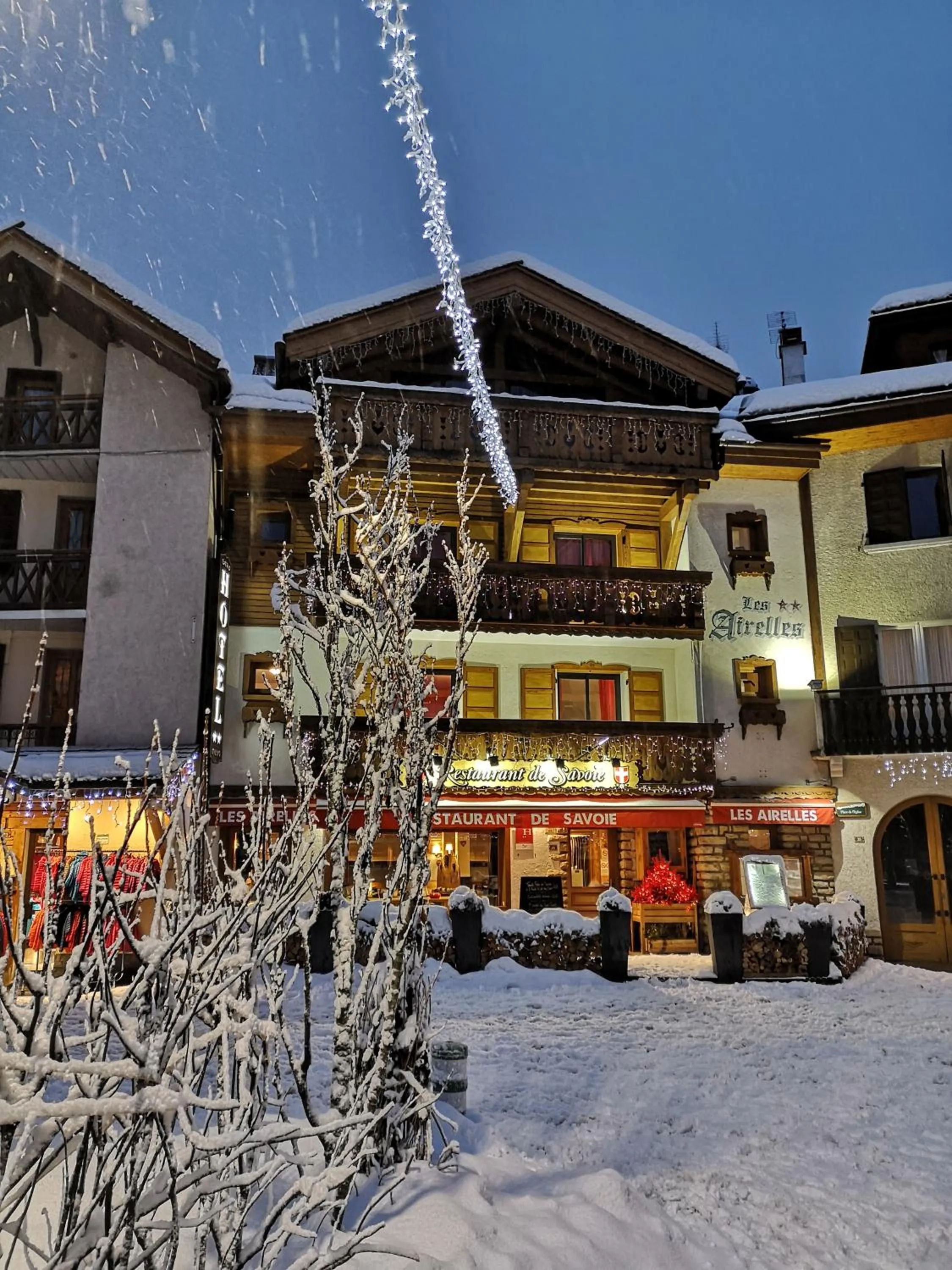 Property building in Hôtel Les Airelles