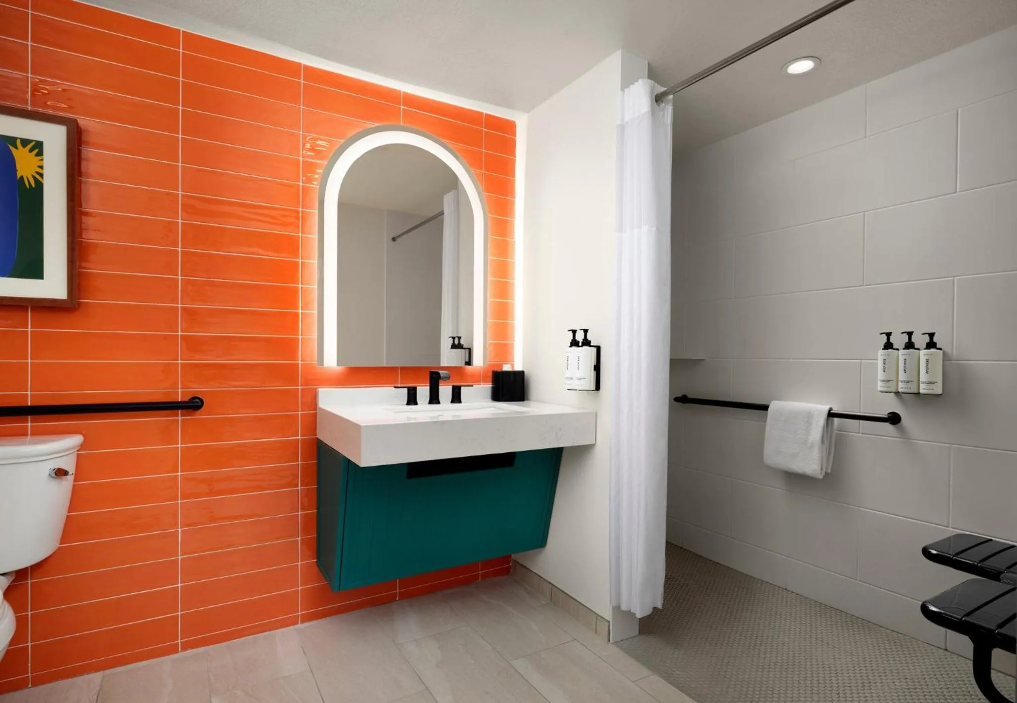 Bathroom in Holiday Inn Express Hotel & Suites Solana Beach-Del Mar by IHG
