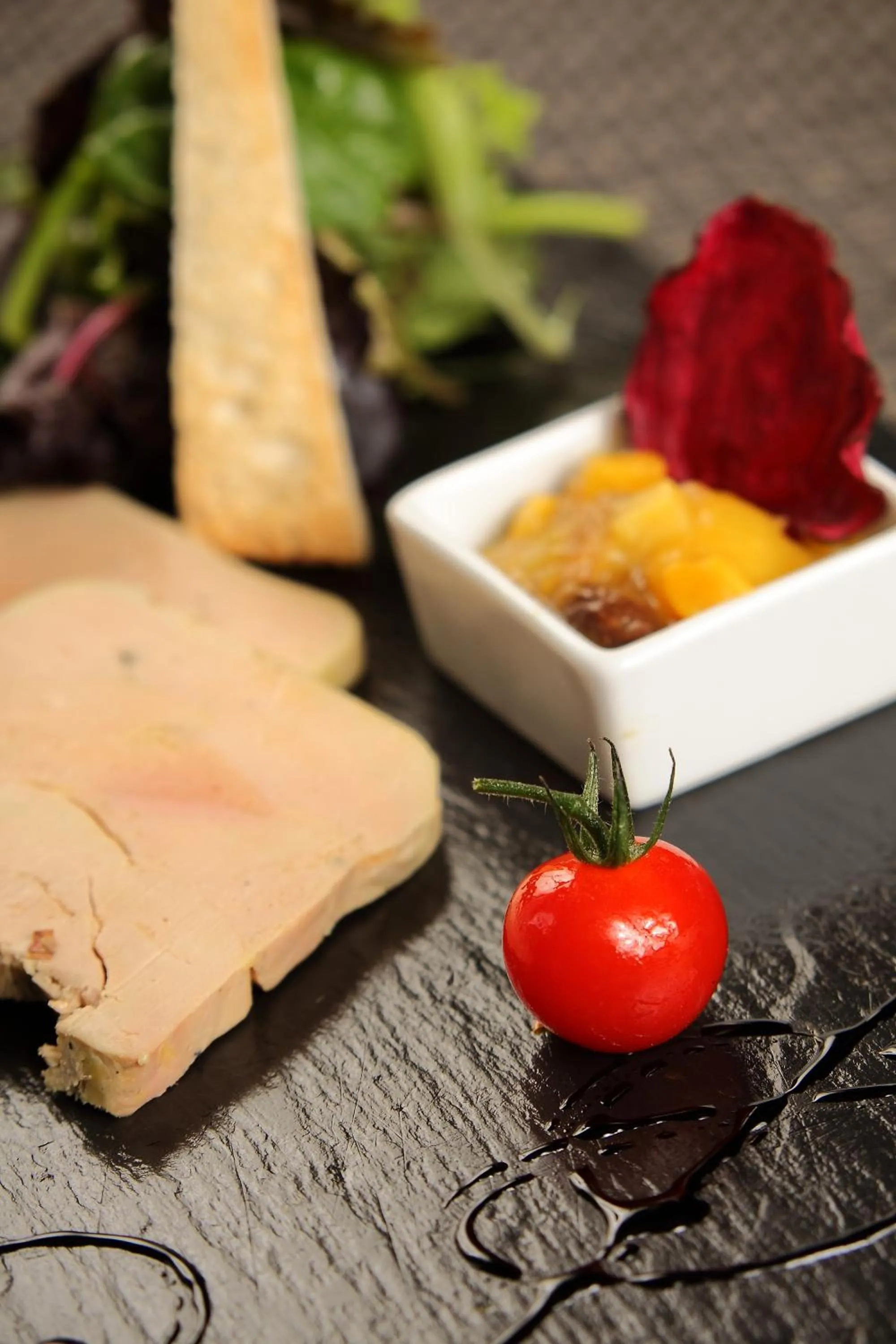 Food in Logis Hôtels - Le Belvédère - Hôtel 2 étoiles et Restaurant