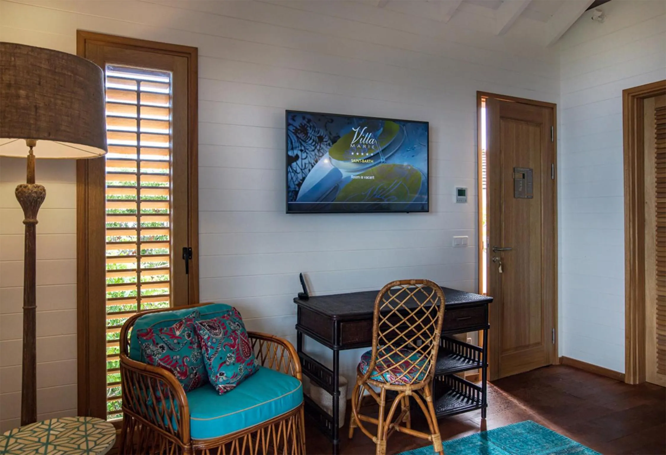 Seating area in GYP SEA Saint Barth