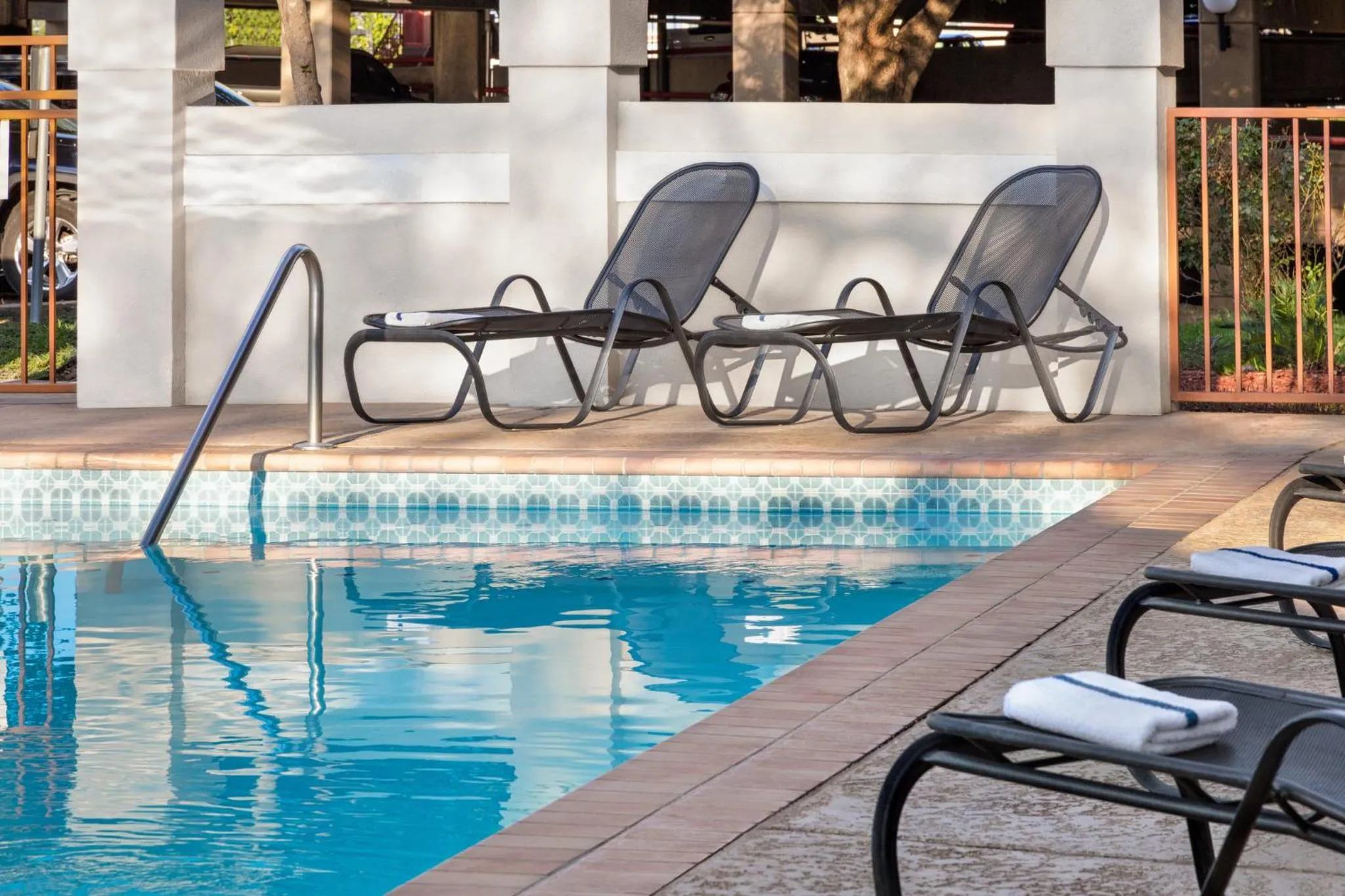 Swimming pool in Holiday Inn Express - San Antonio Airport by IHG