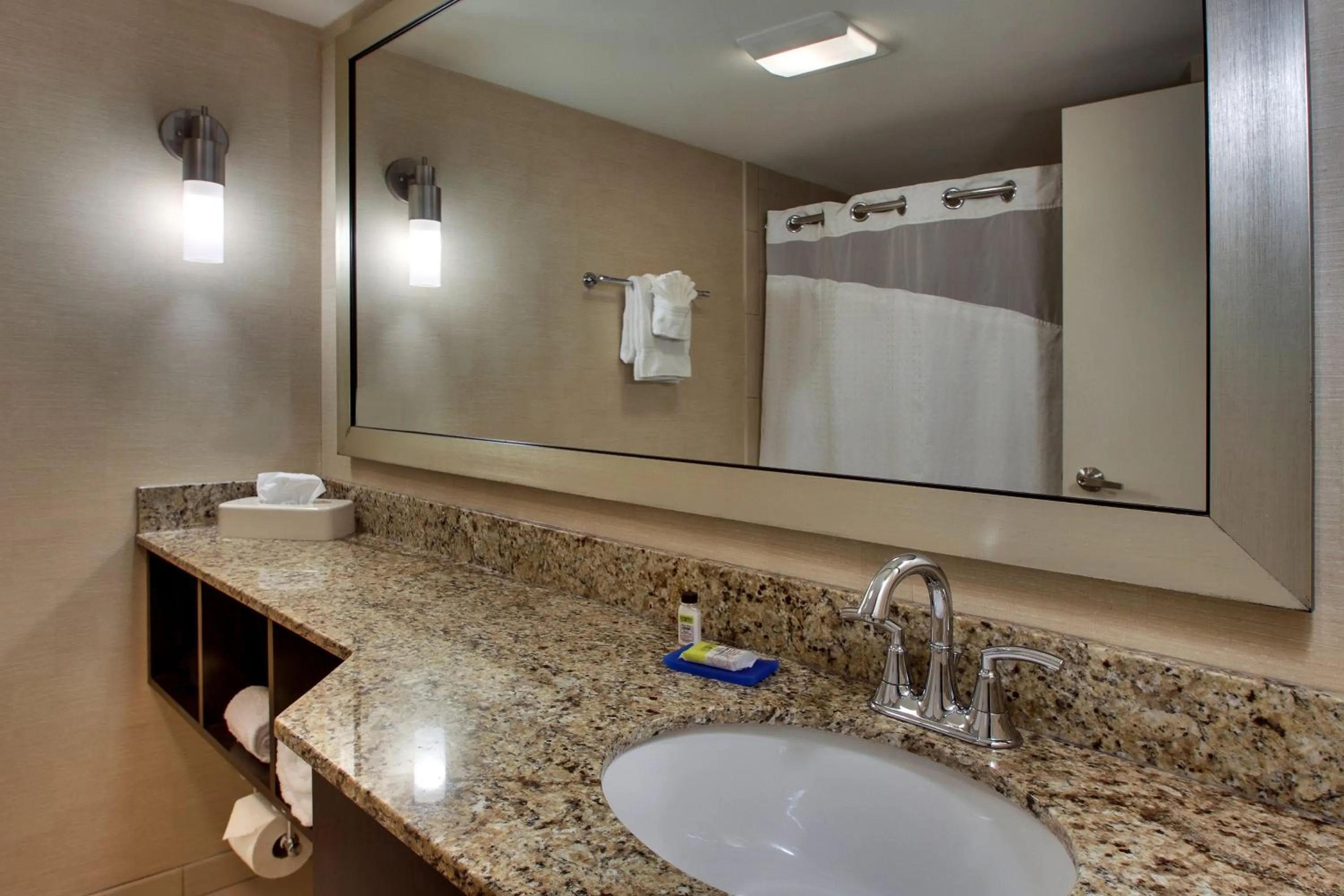 Bathroom in Holiday Inn Express Baltimore BWI Airport West by IHG