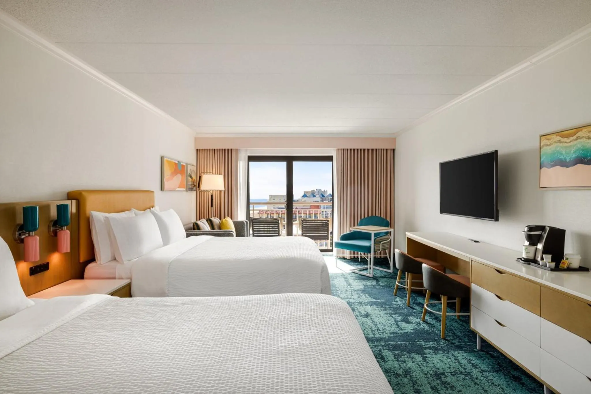 Photo of the whole room, Bed in Holiday Inn Ocean City by IHG