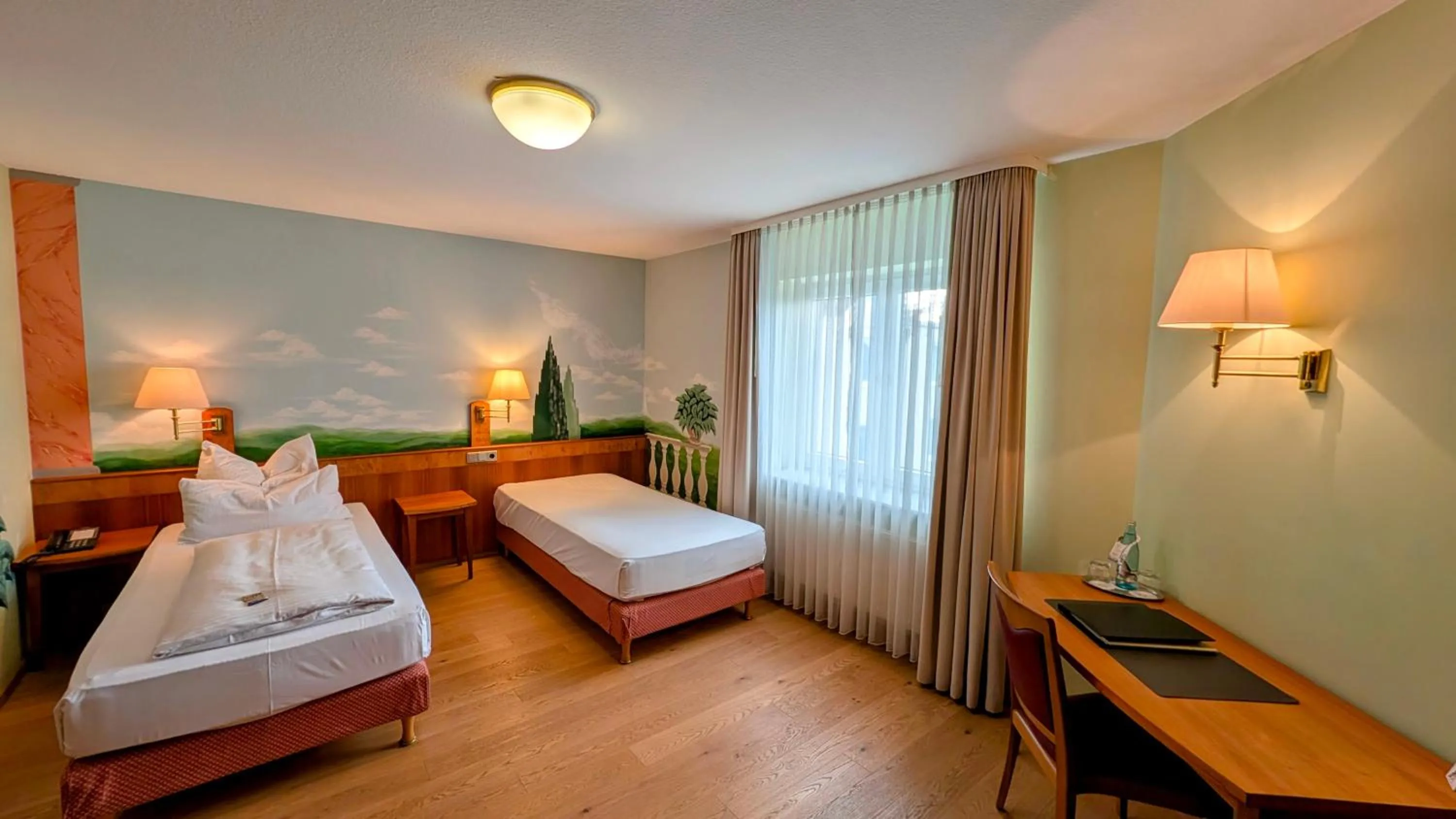 Bed in Hotel Restaurant Felix