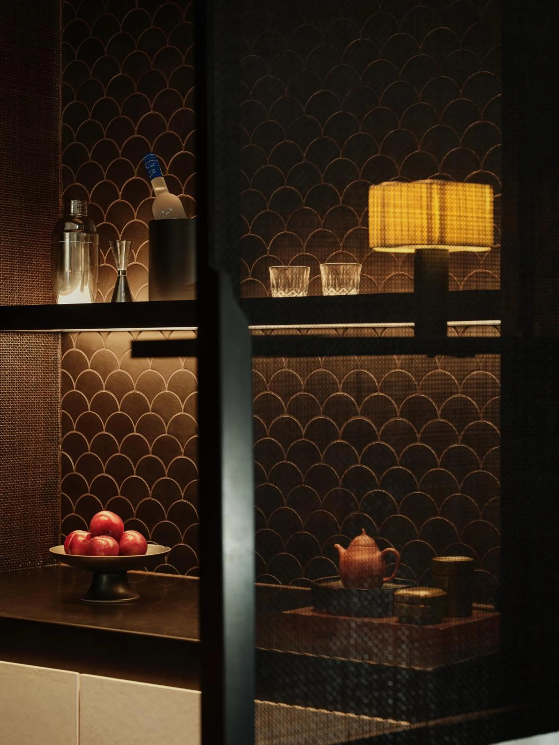 Decorative detail in The PuLi Shanghai