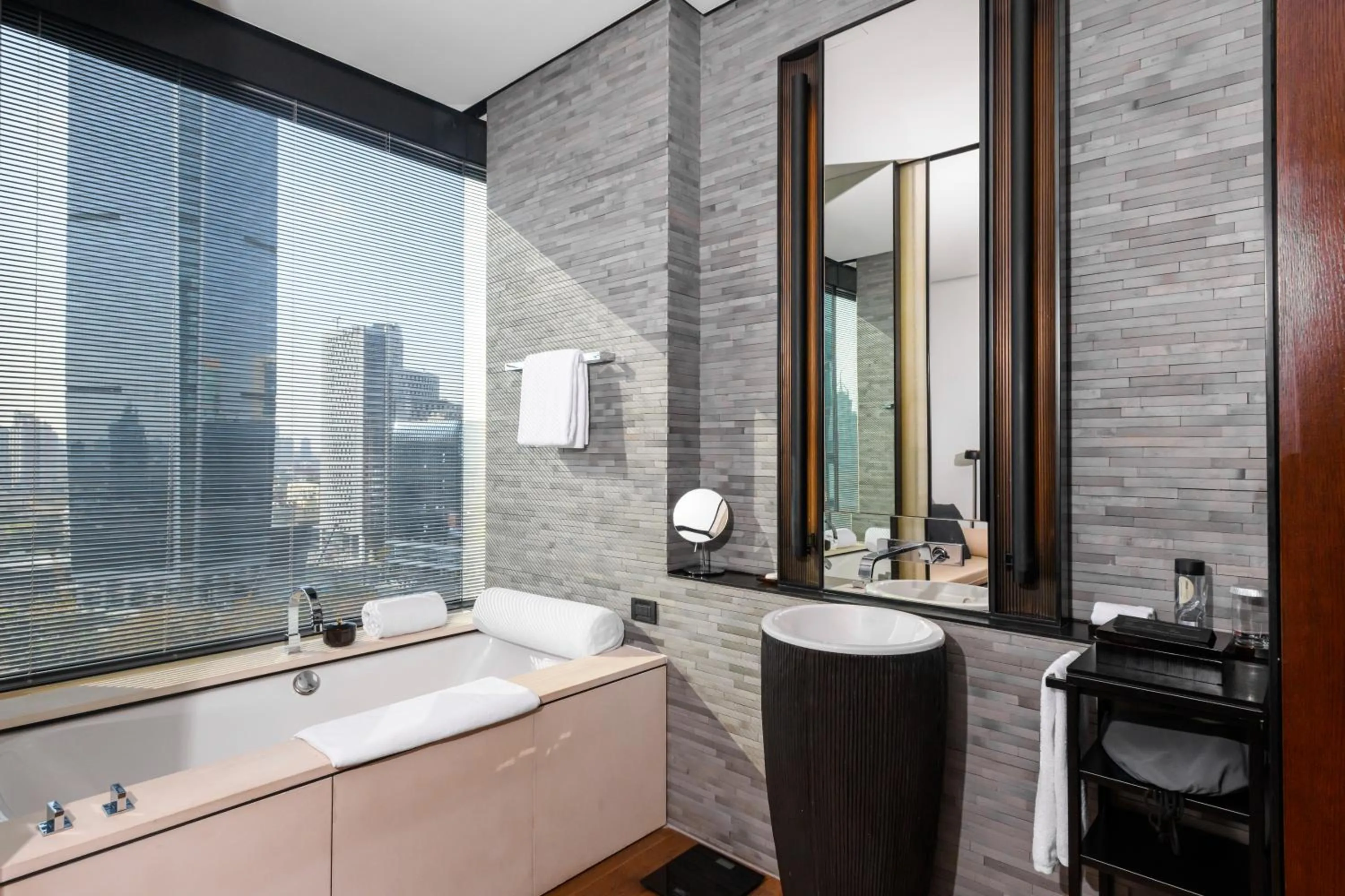 Bathroom in The PuLi Shanghai