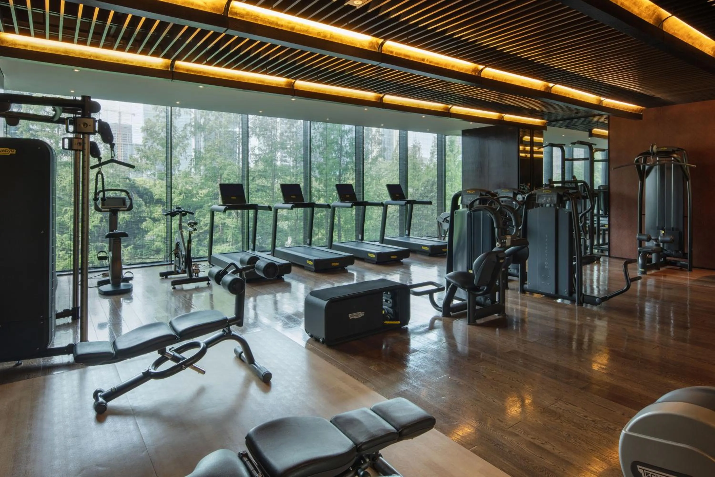 Fitness centre/facilities in The PuLi Shanghai