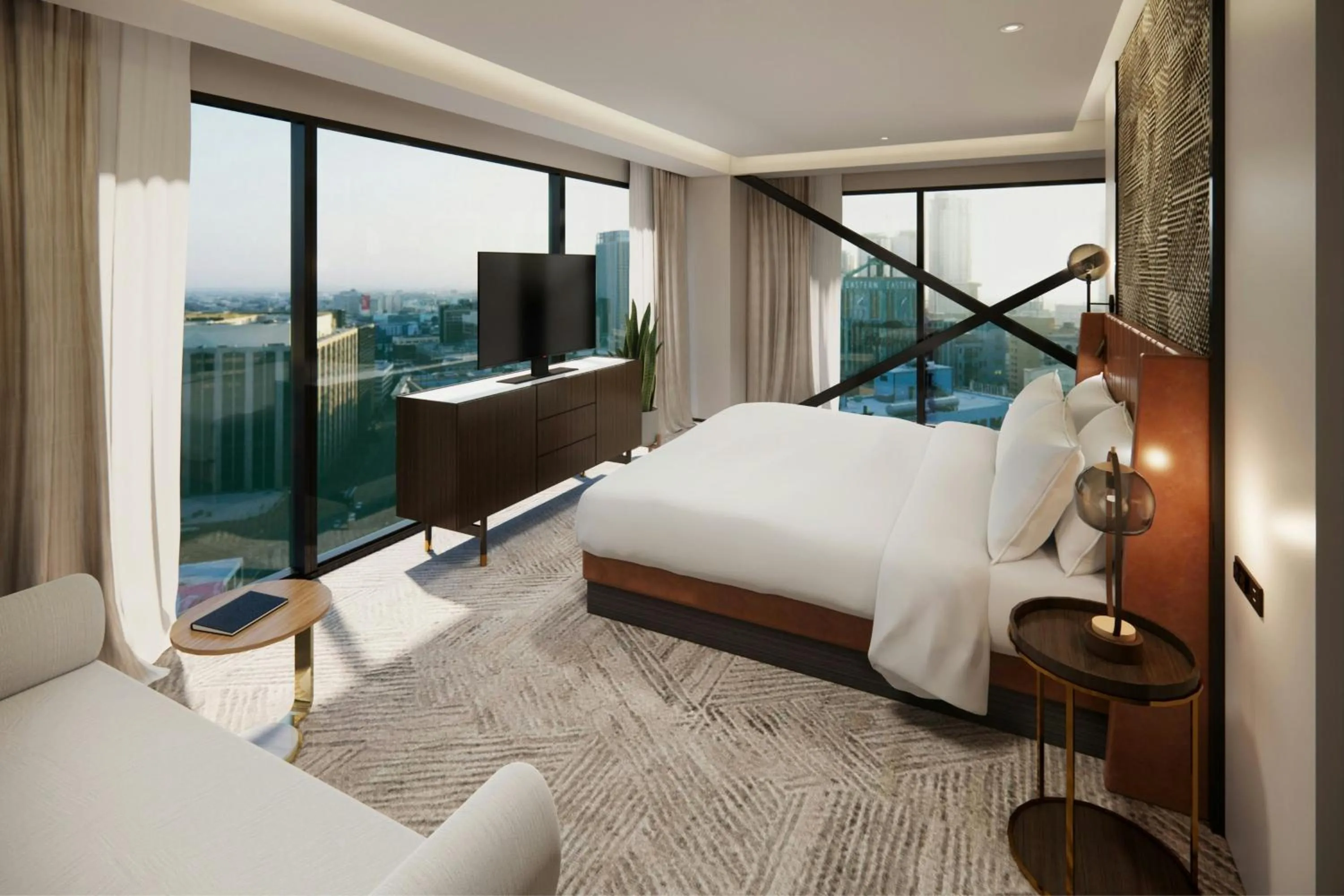 Bedroom, Bed in Sheraton Bahrain Hotel