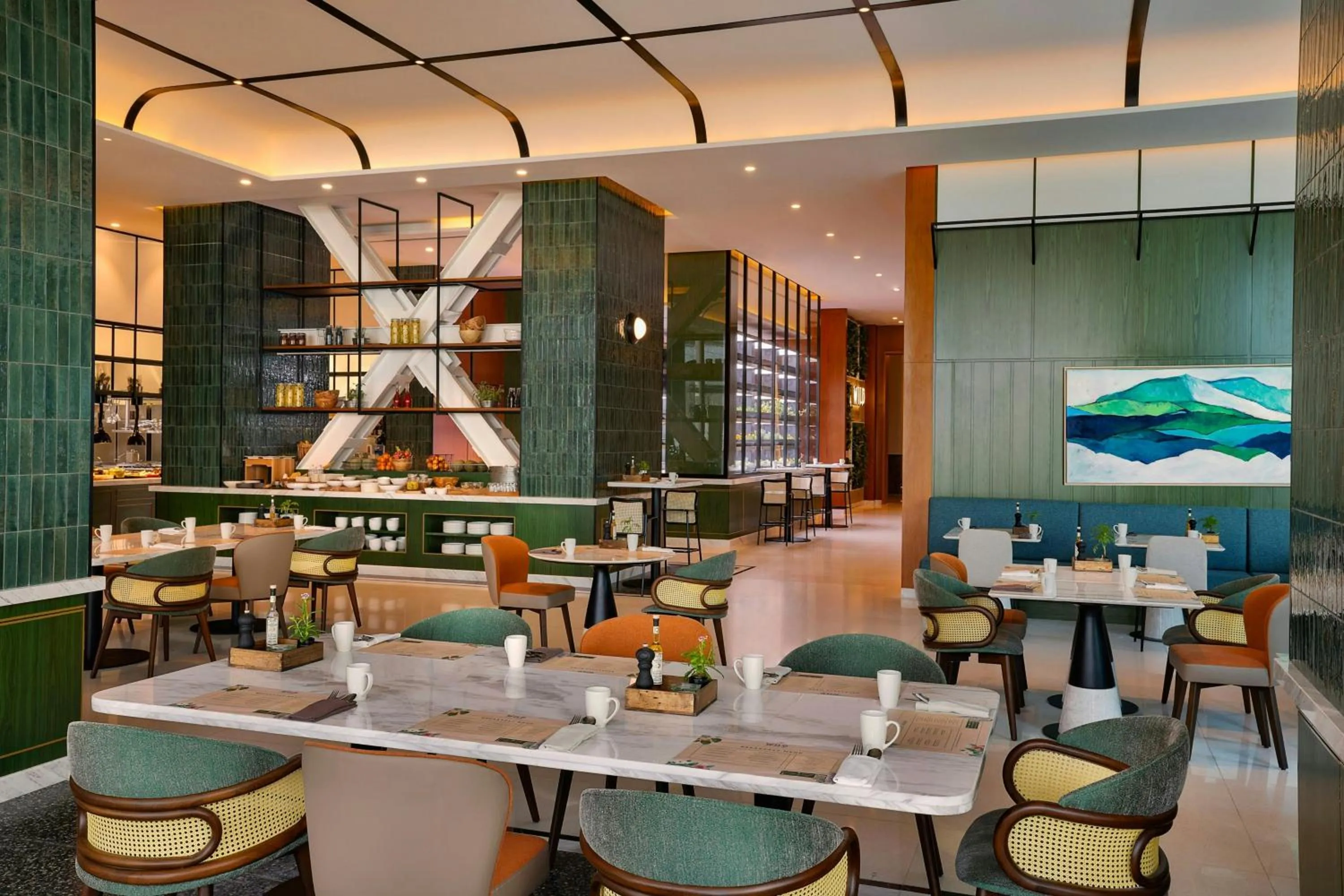 Breakfast in Sheraton Bahrain Hotel