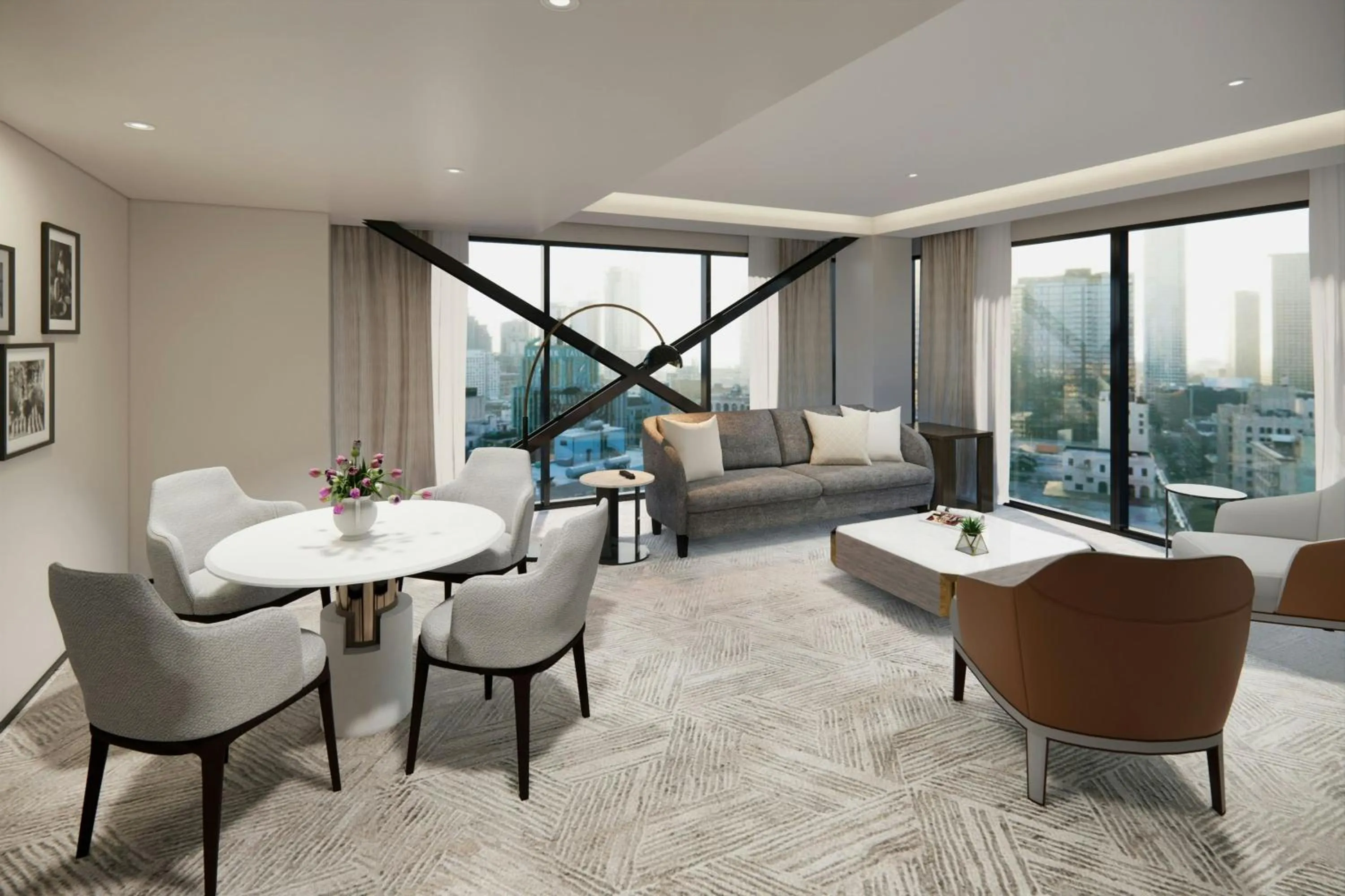 Living room in Sheraton Bahrain Hotel