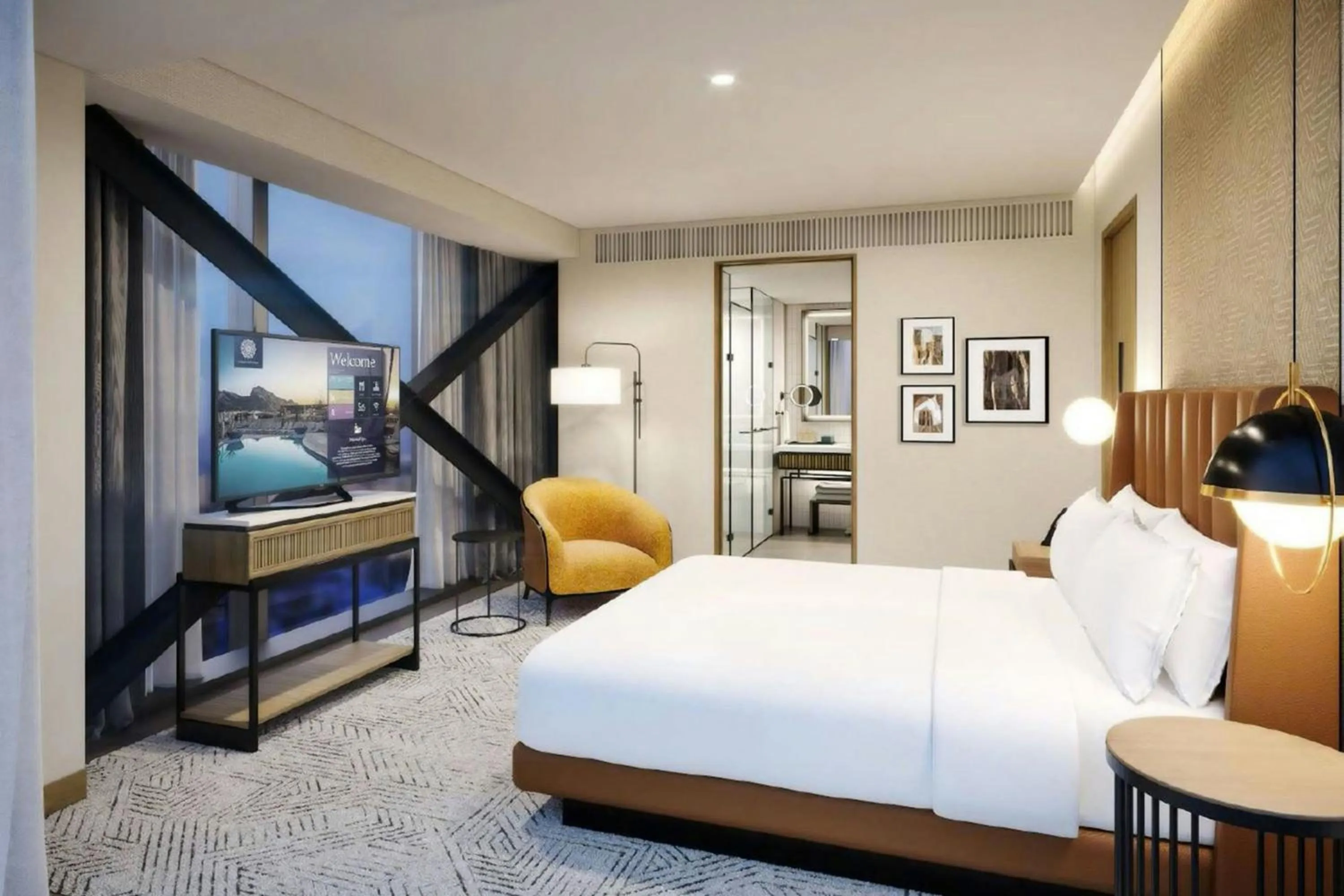 Bedroom, Bed in Sheraton Bahrain Hotel