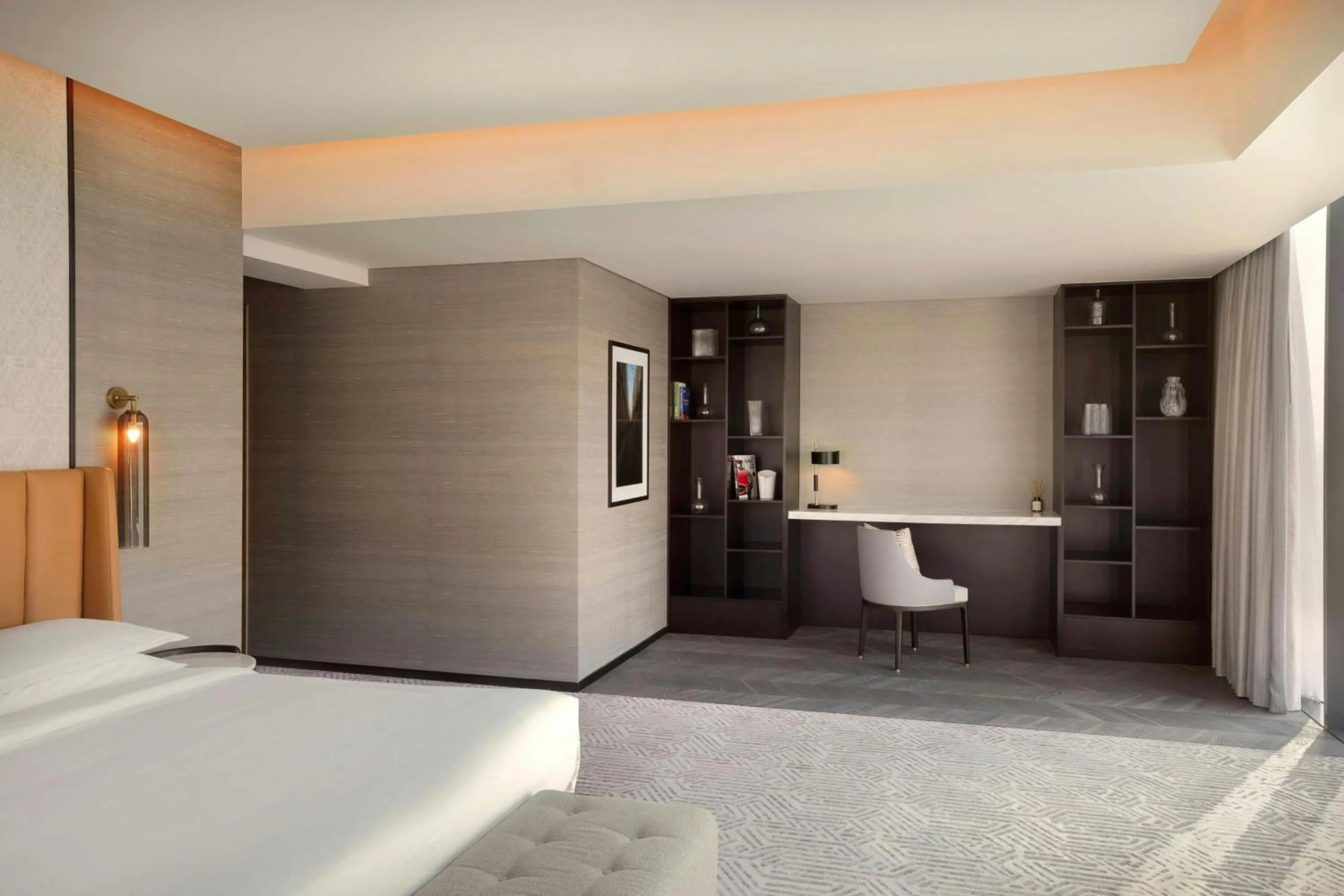 Photo of the whole room, Bed in Sheraton Bahrain Hotel