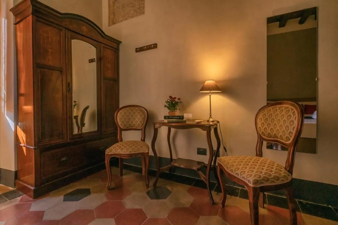 Decorative detail in Cappuccine GuestHouse