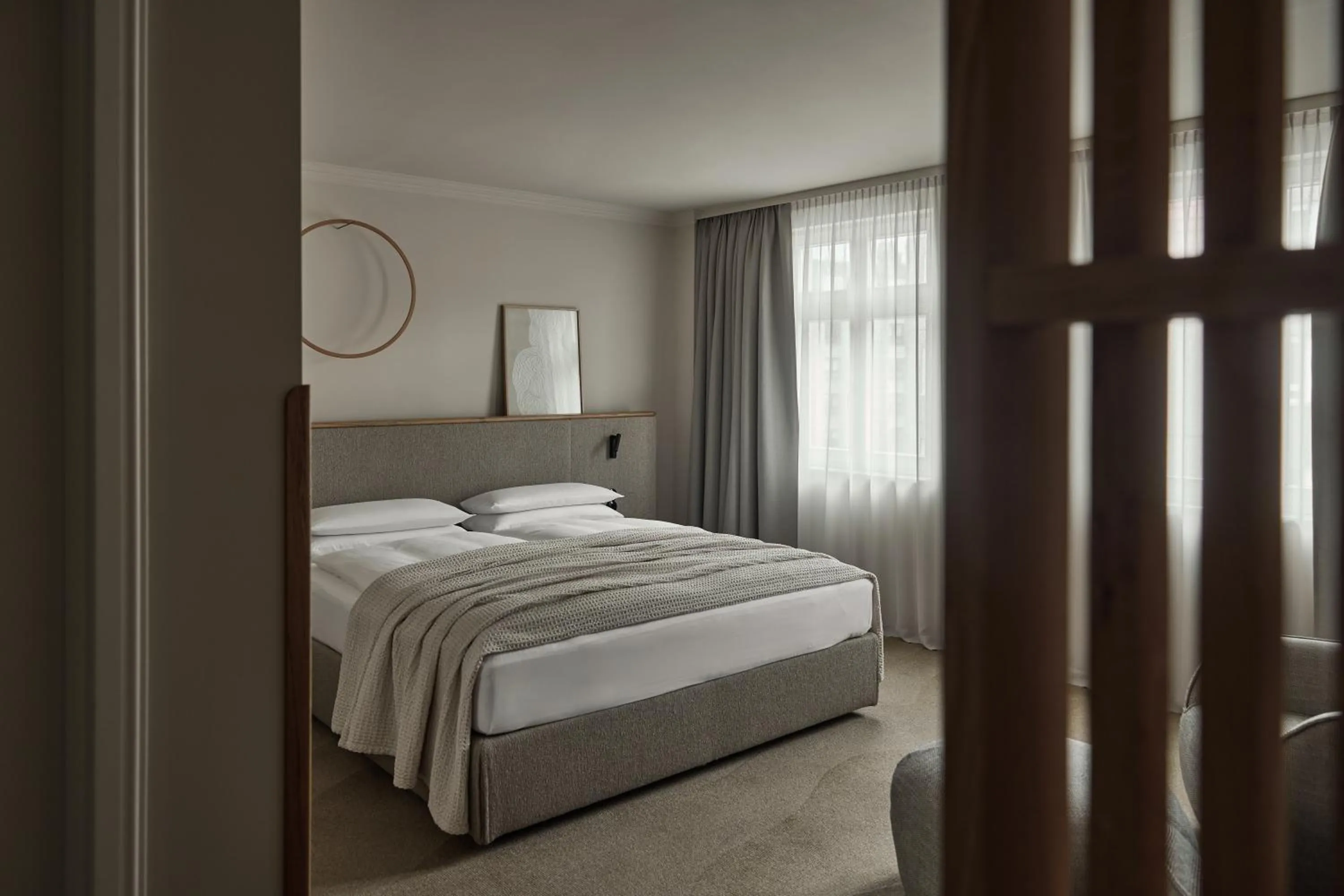 Bed in ADELANTE Boutique Hotel