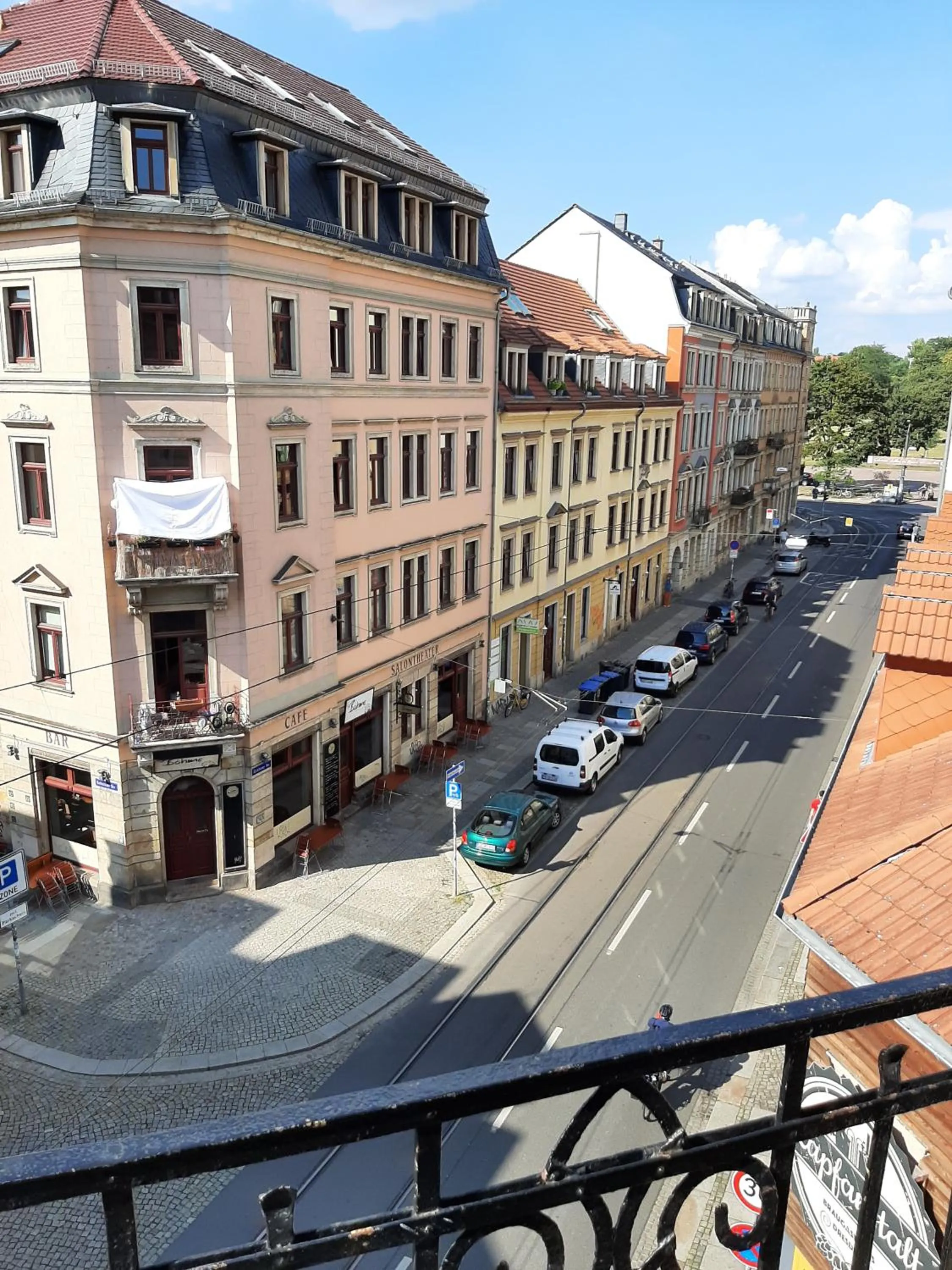 City view in Hostel Lollis Homestay Dresden