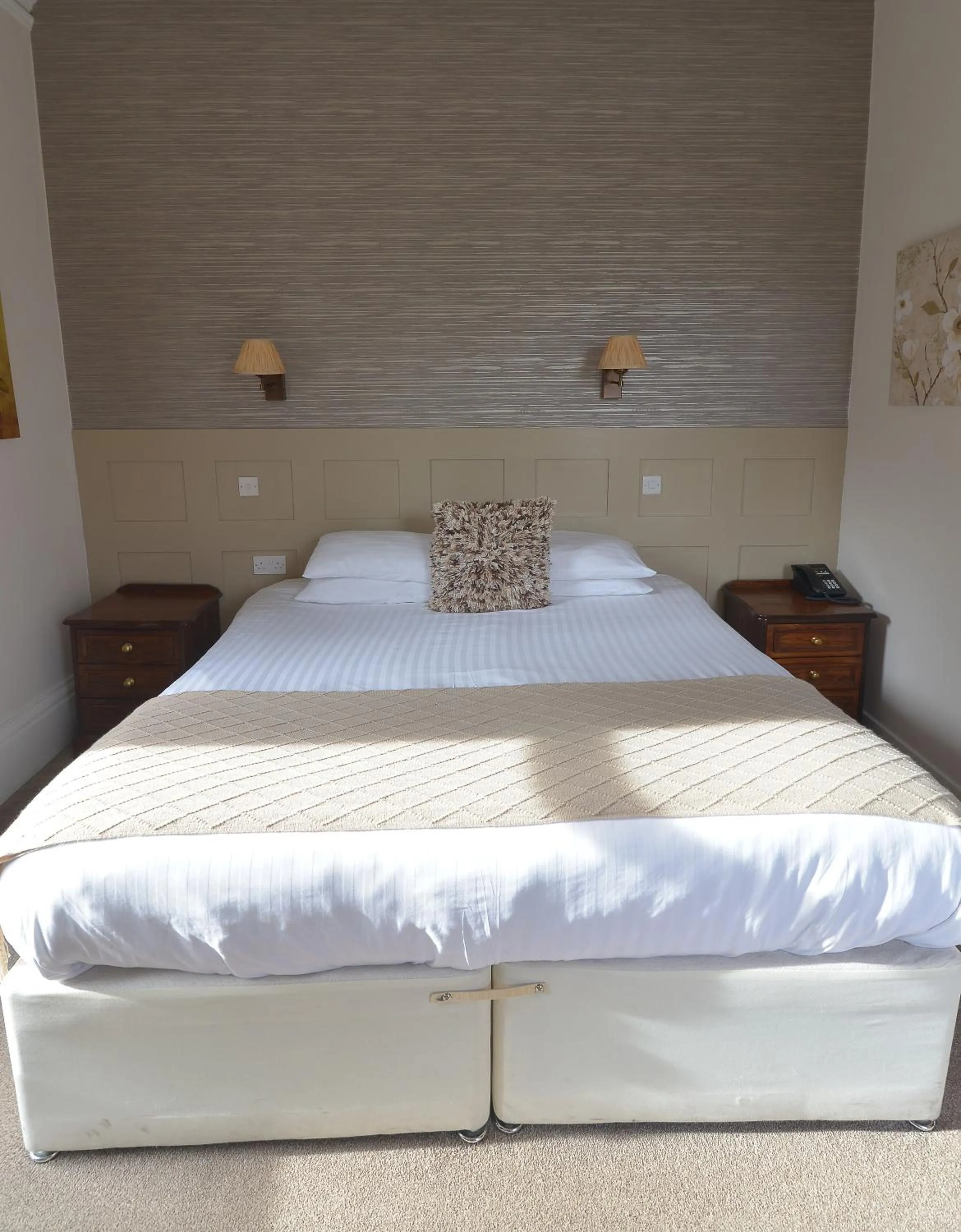 Bed in Steeton Hall Hotel & Restaurant