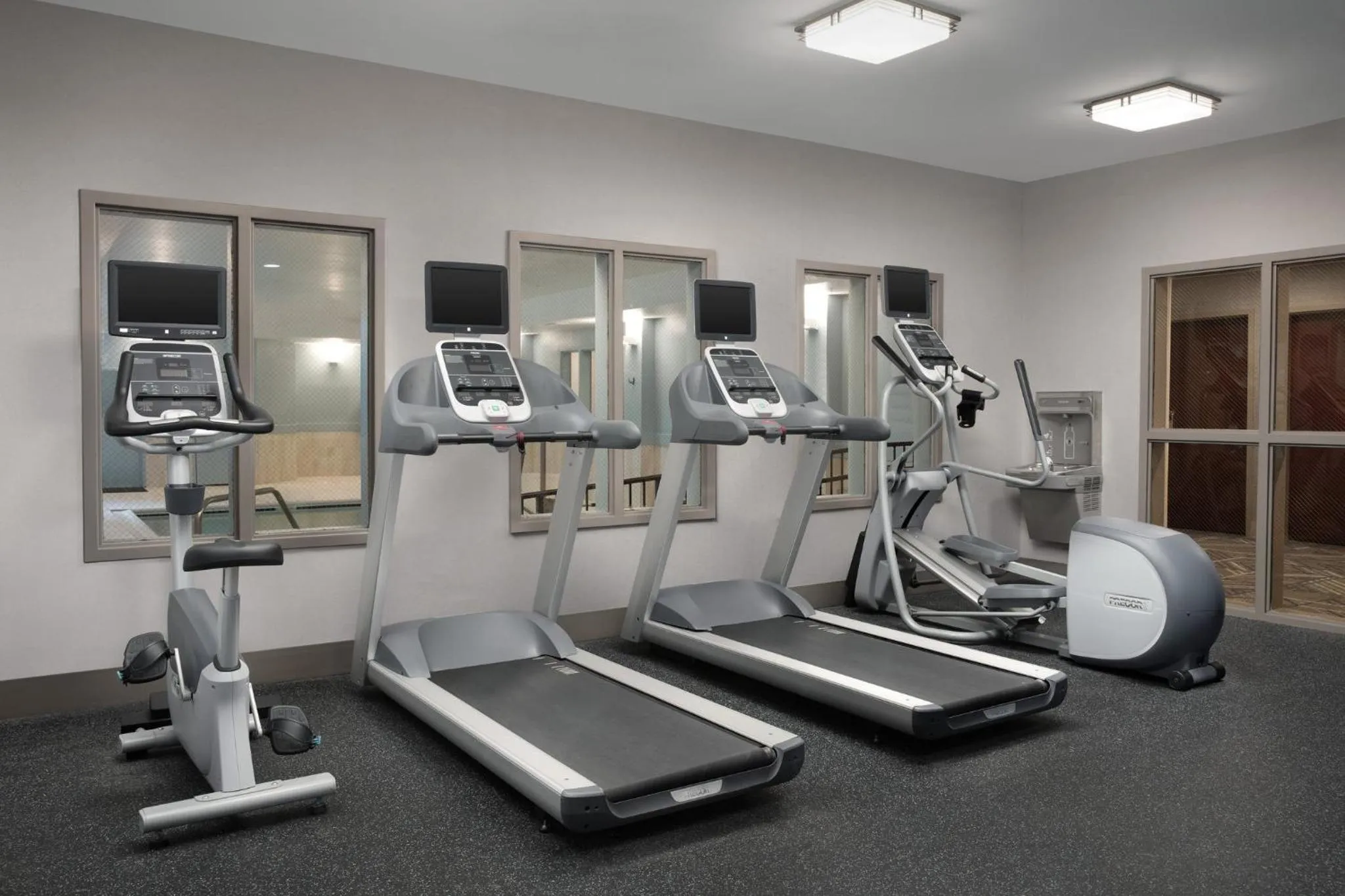 Fitness centre/facilities in Holiday Inn Express & Suites by IHG Chambersburg by IHG