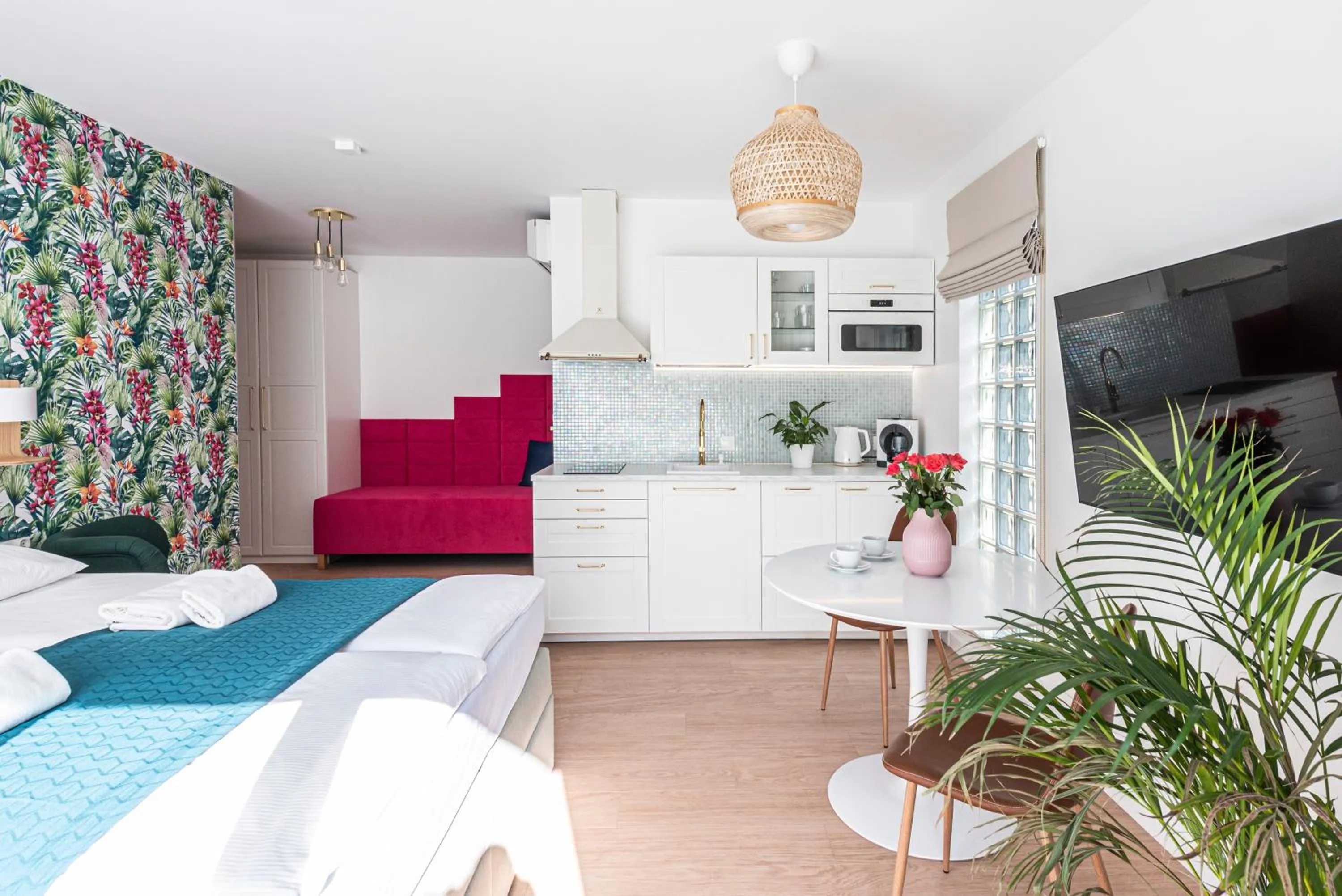 Bed in Lapwing Residence Sopot