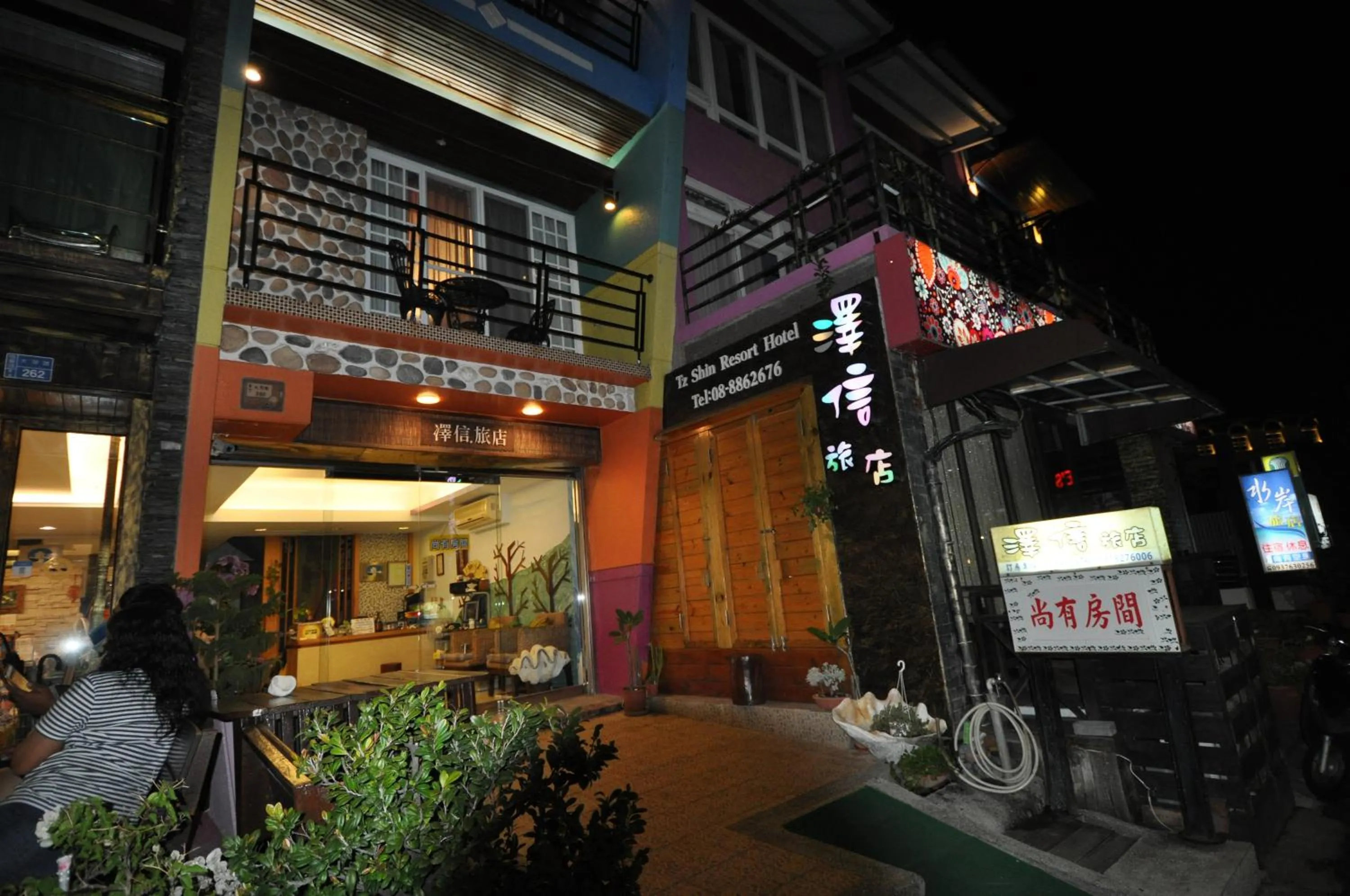 Facade/entrance in Tz Shin Resort Hostel