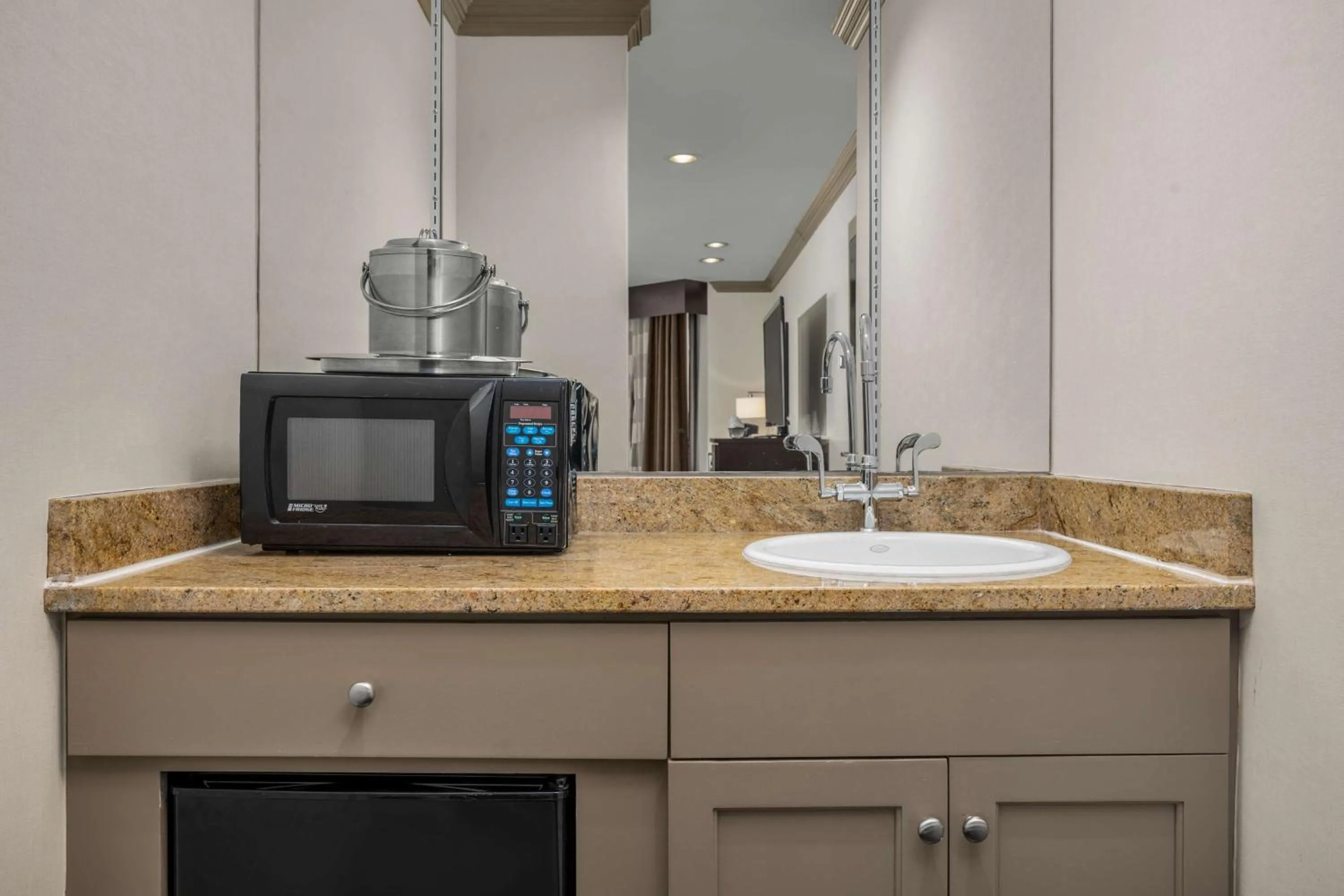 Kitchen or kitchenette in The Verve Boston Natick, Tapestry Collection by Hilton