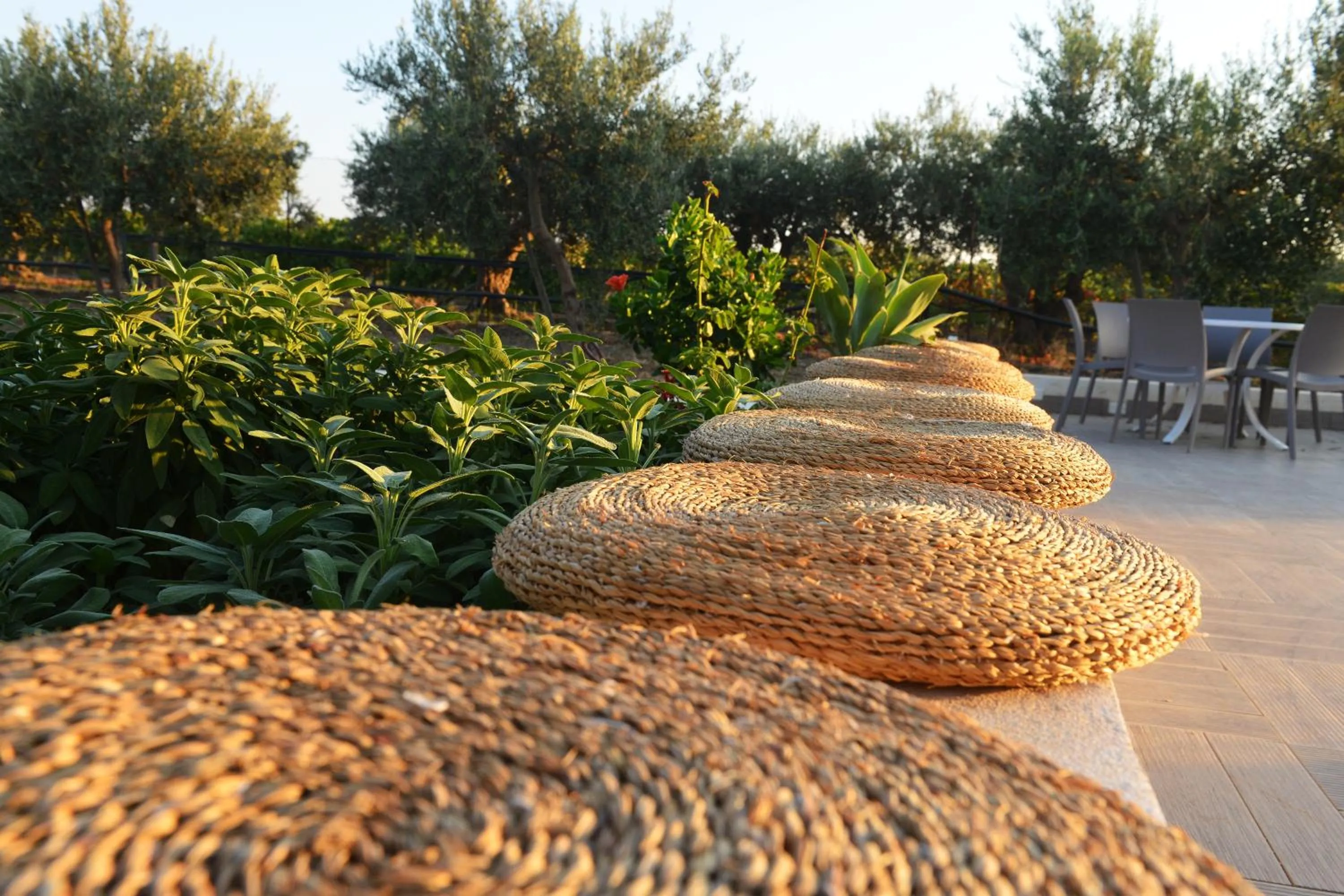 Garden view in Villa Giadel