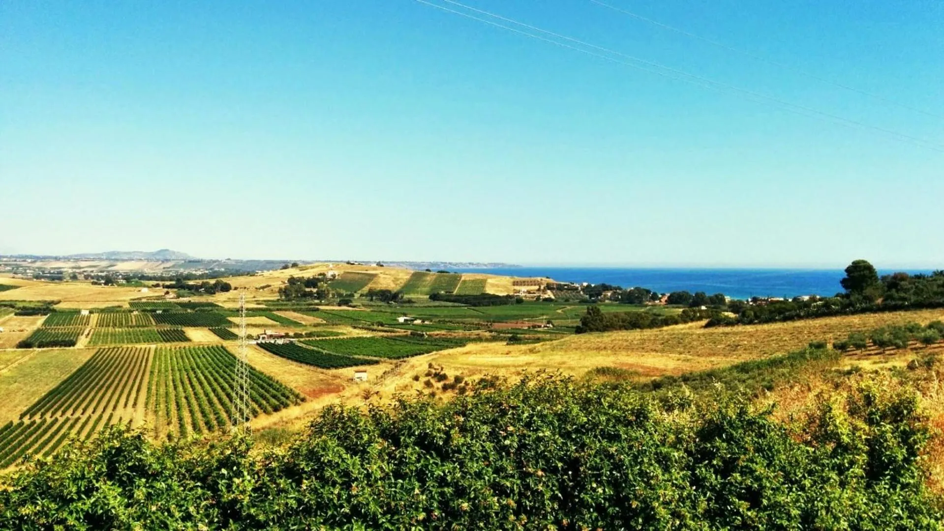 Natural landscape in Villa Giadel