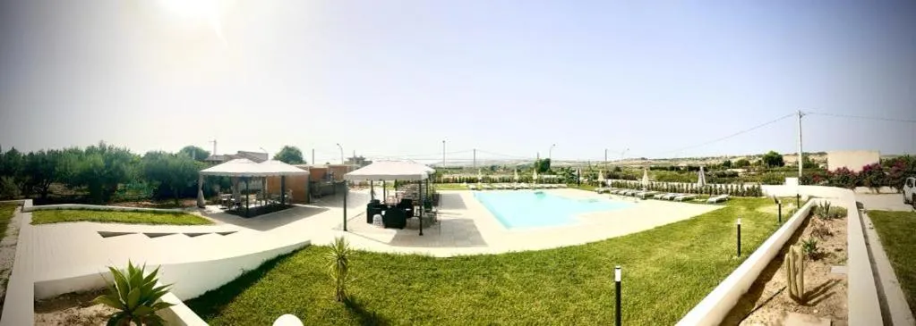 Garden view in Villa Giadel