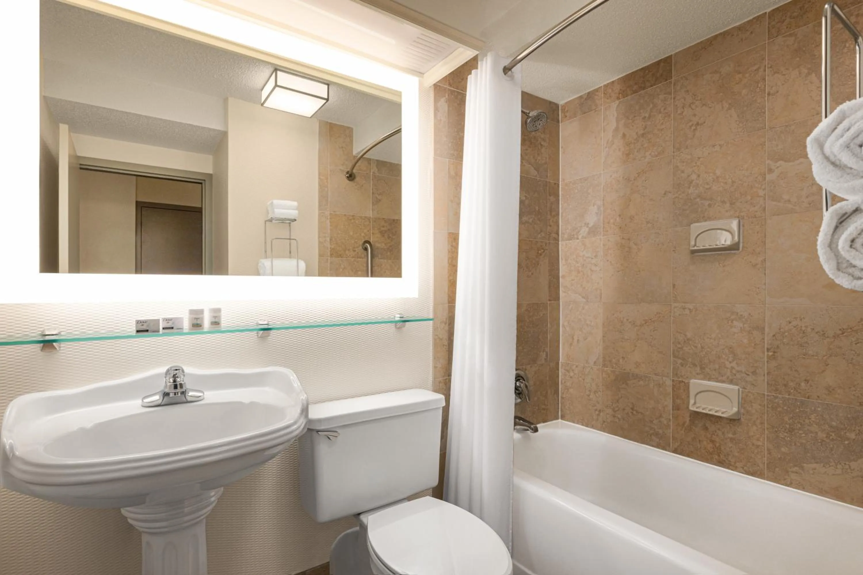 Shower in Holiday Inn Boston - Cambridge Area by IHG