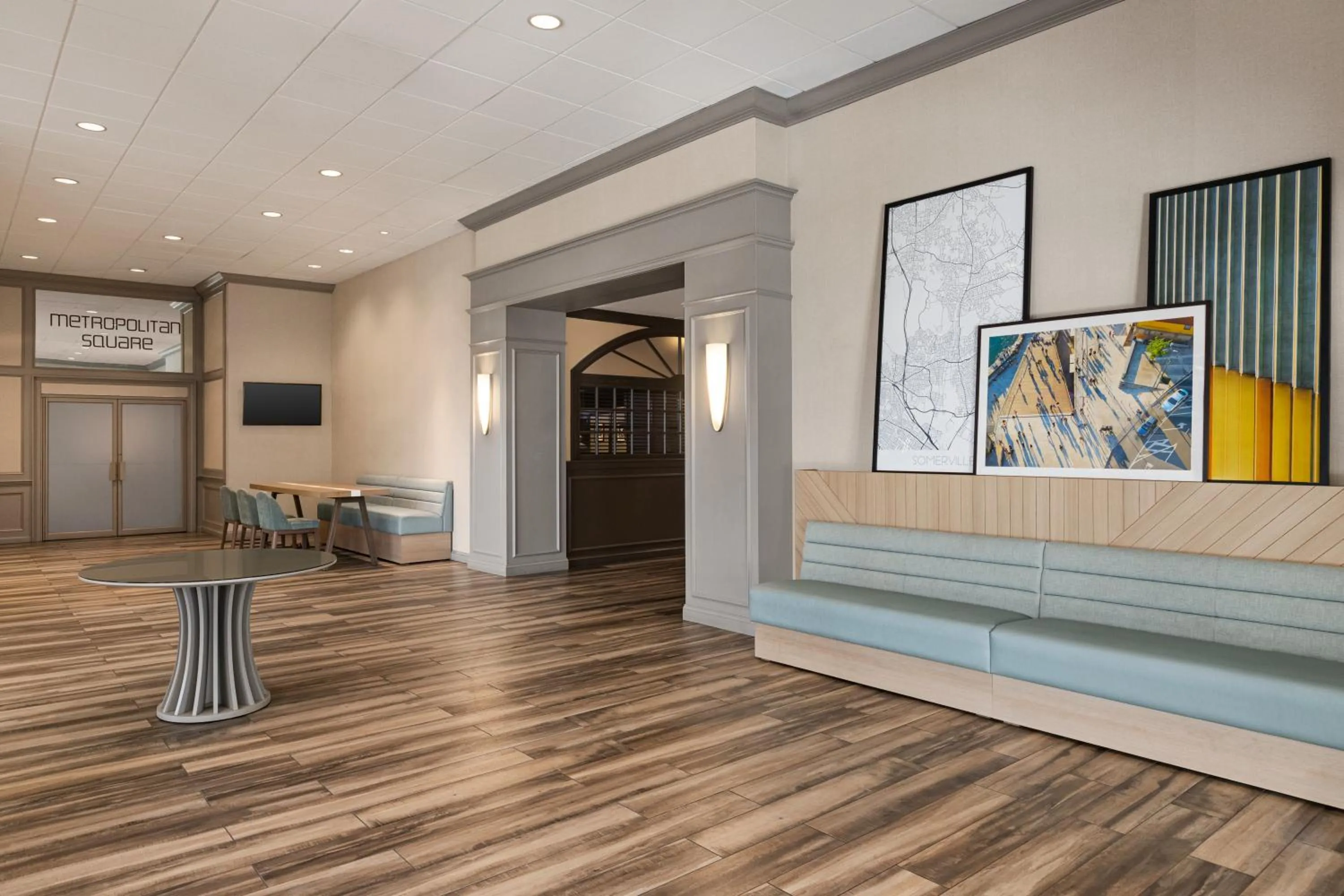 Lobby or reception in Holiday Inn Boston - Cambridge Area by IHG
