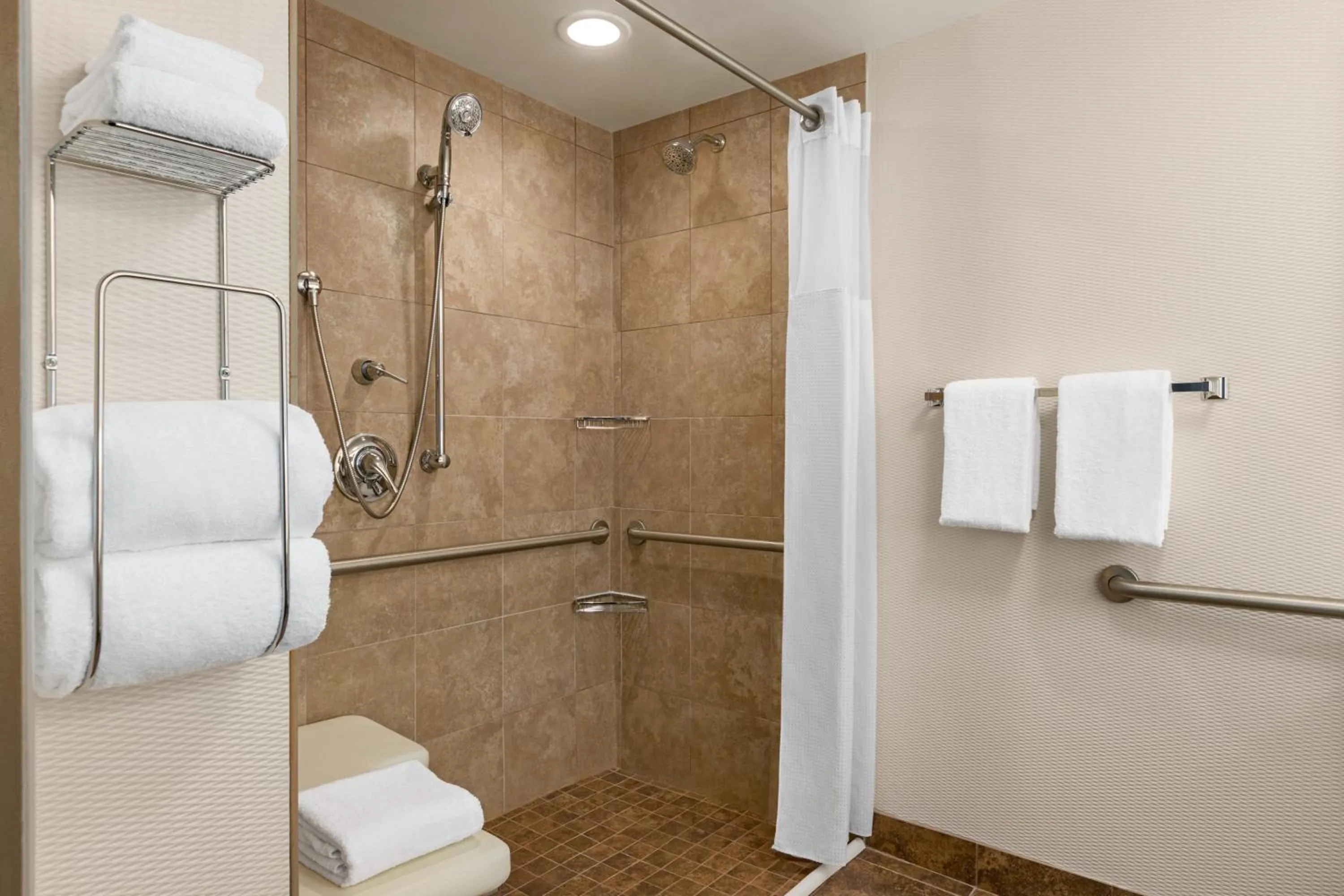 Shower in Holiday Inn Boston - Cambridge Area by IHG