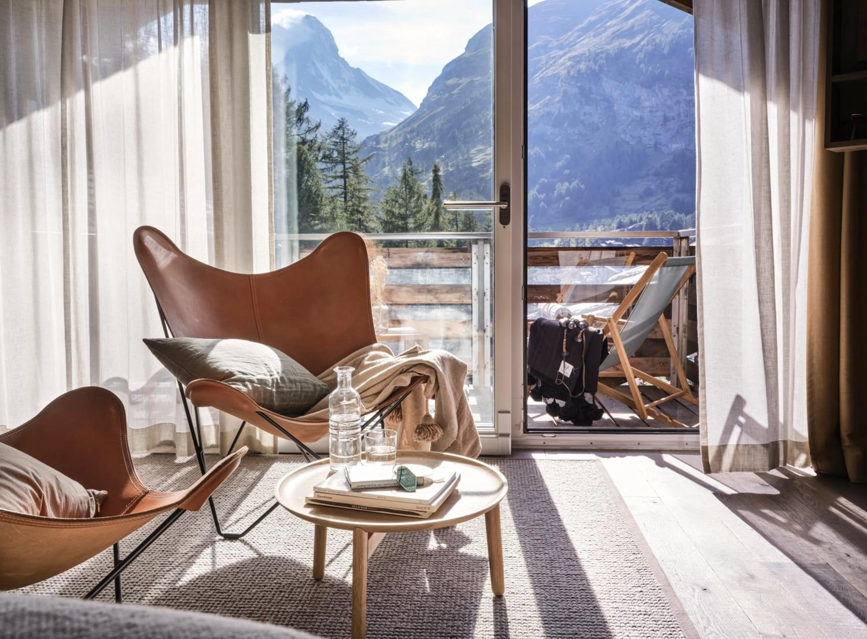 Seating area in CERVO Mountain Resort