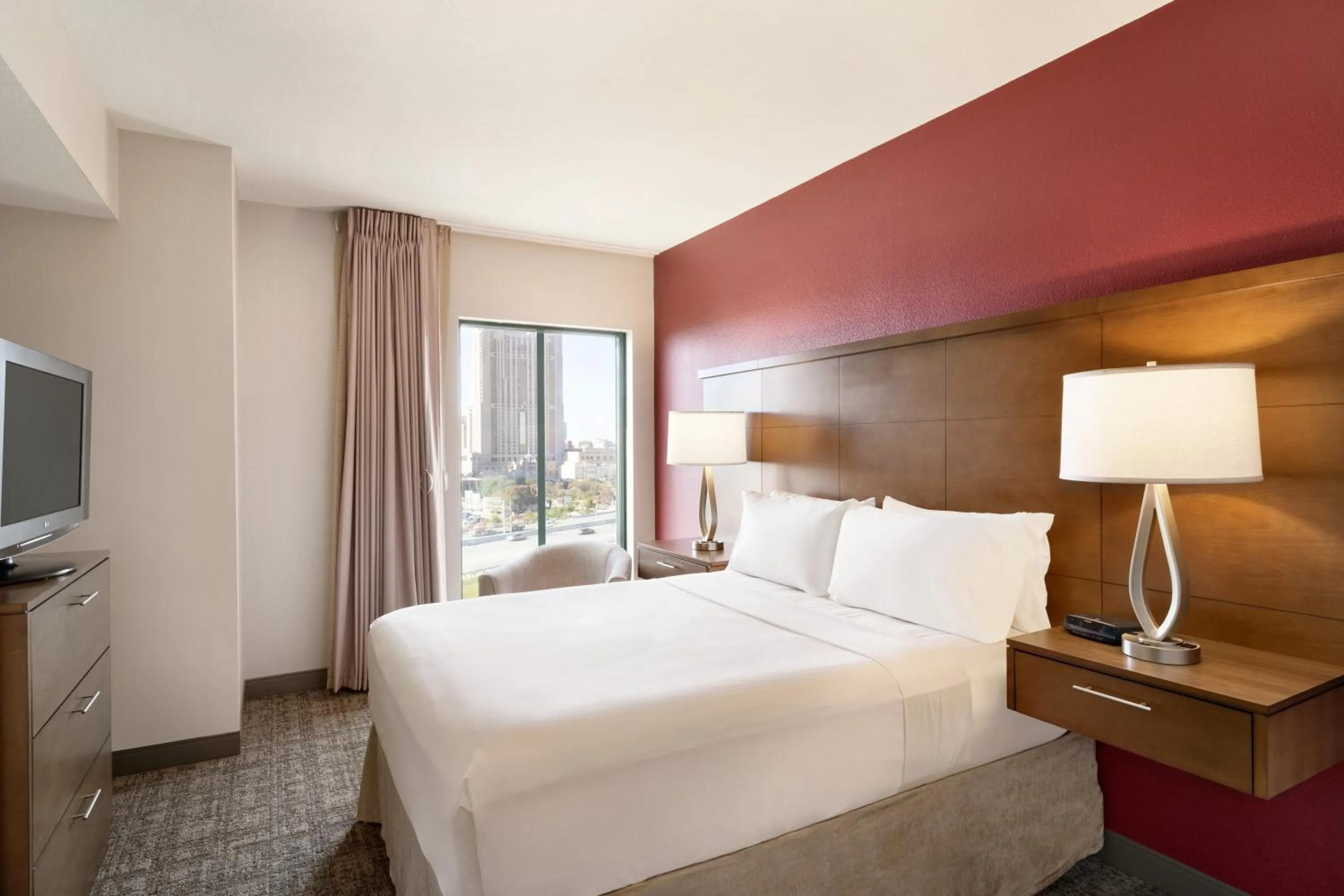 Photo of the whole room, Bed in Staybridge Suites San Antonio Downtown Convention Center by IHG