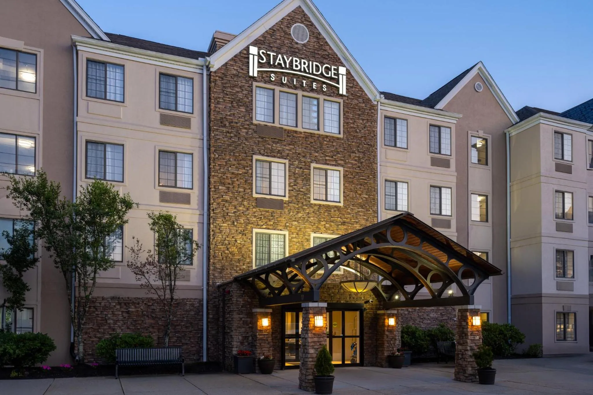 Property building in Staybridge Suites Boston - Burlington by IHG