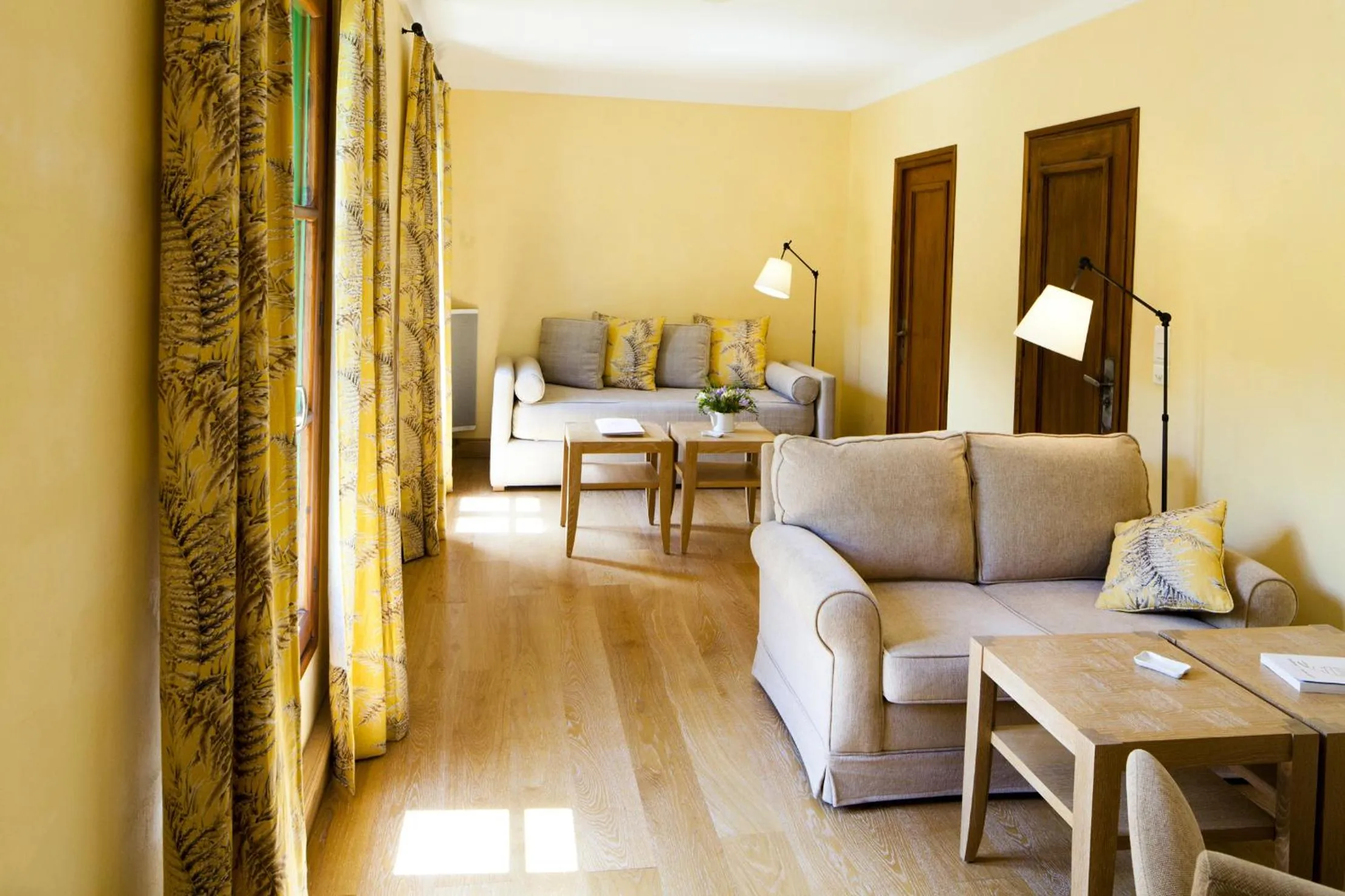Seating area in Le Grand Hôtel
