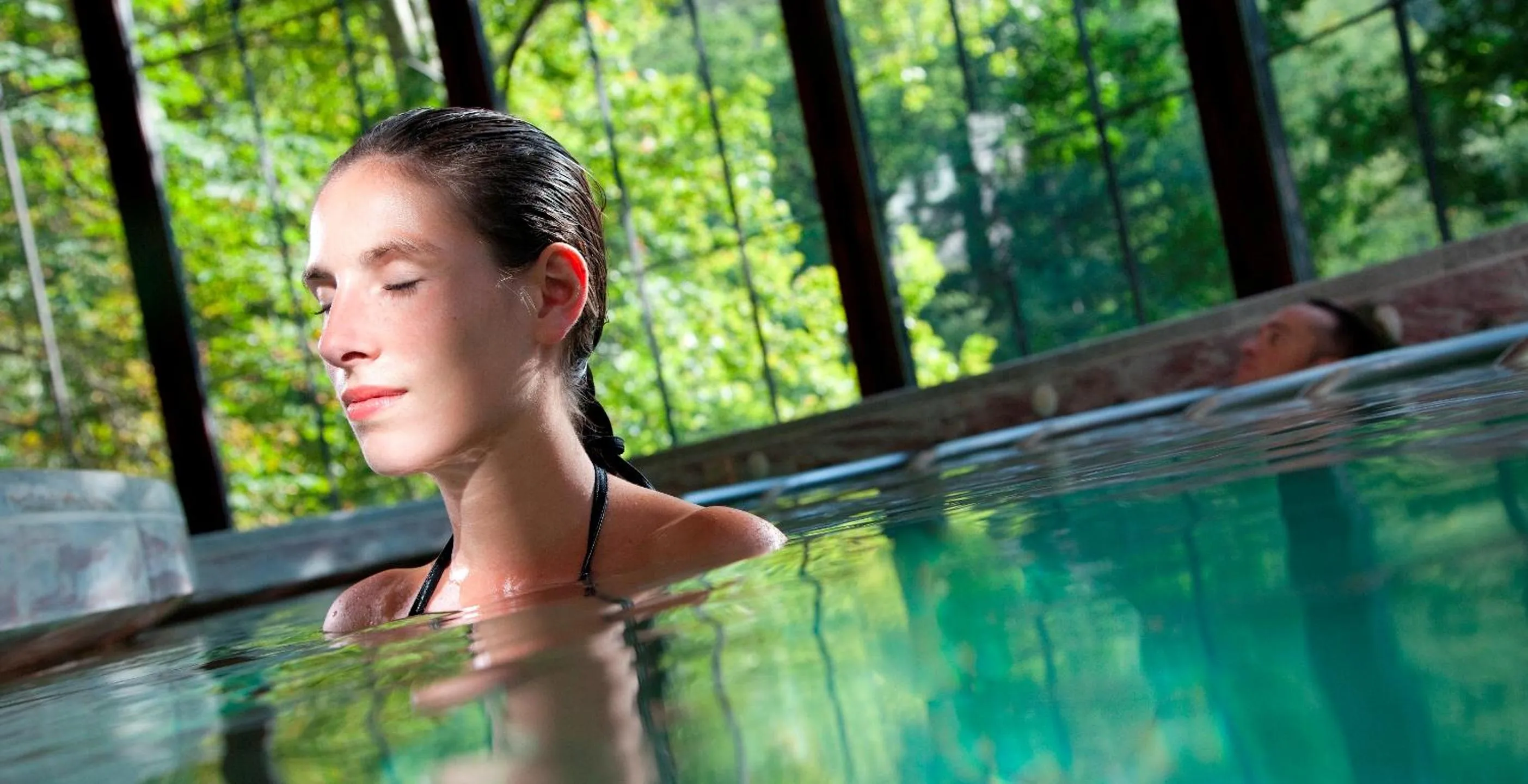 Hot Spring Bath in Le Grand Hôtel