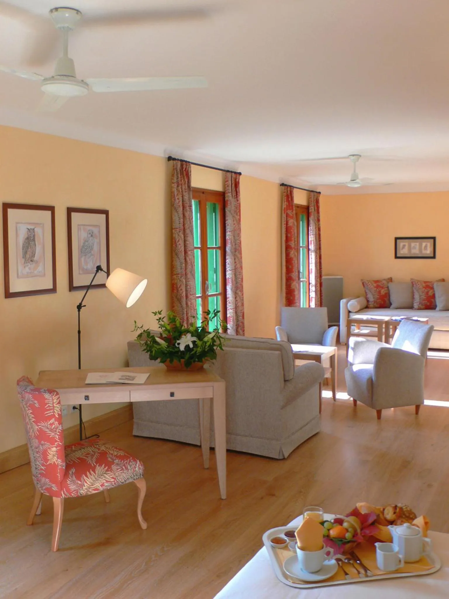 Living room in Le Grand Hôtel