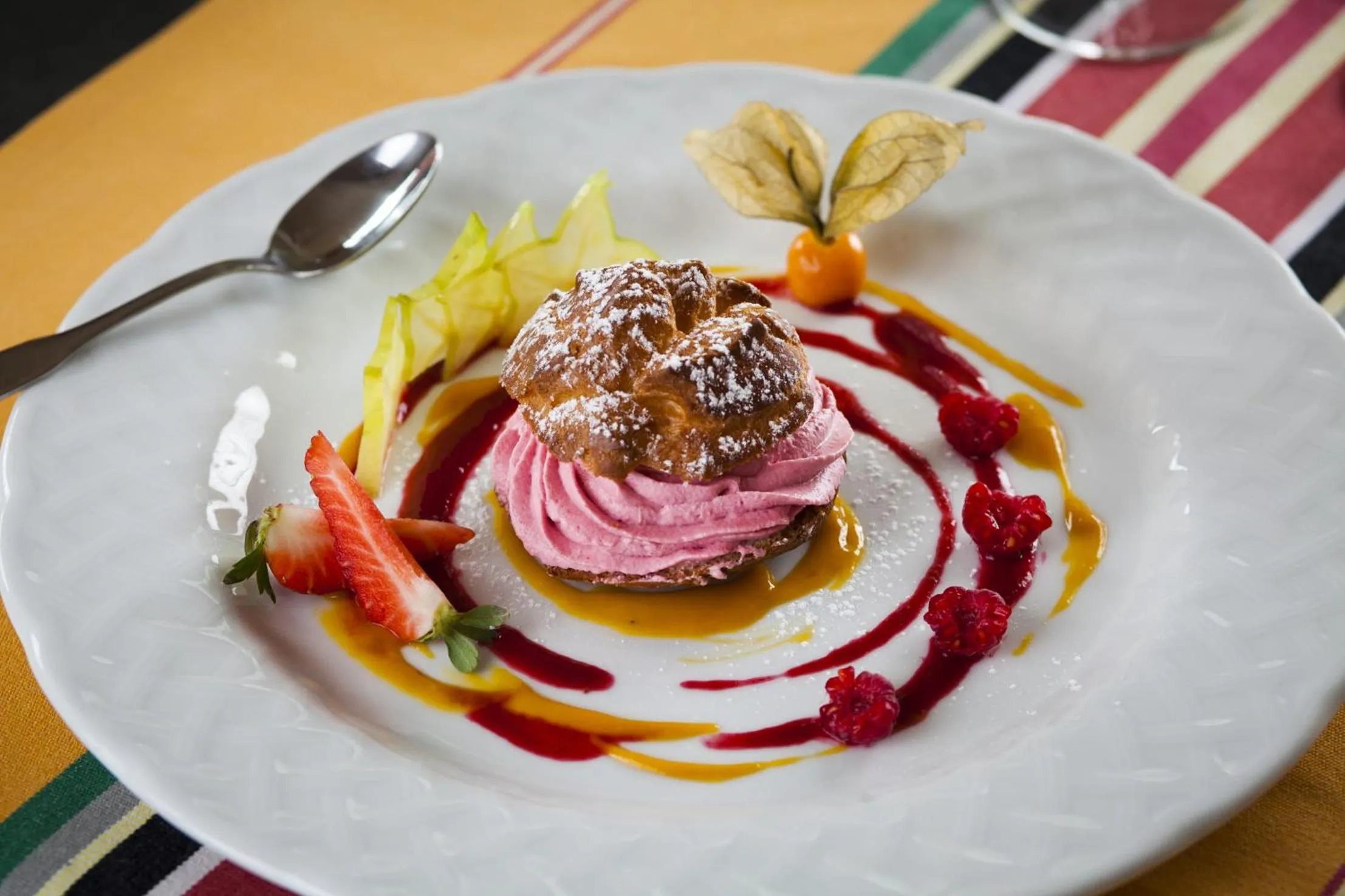 Food close-up in Le Grand Hôtel