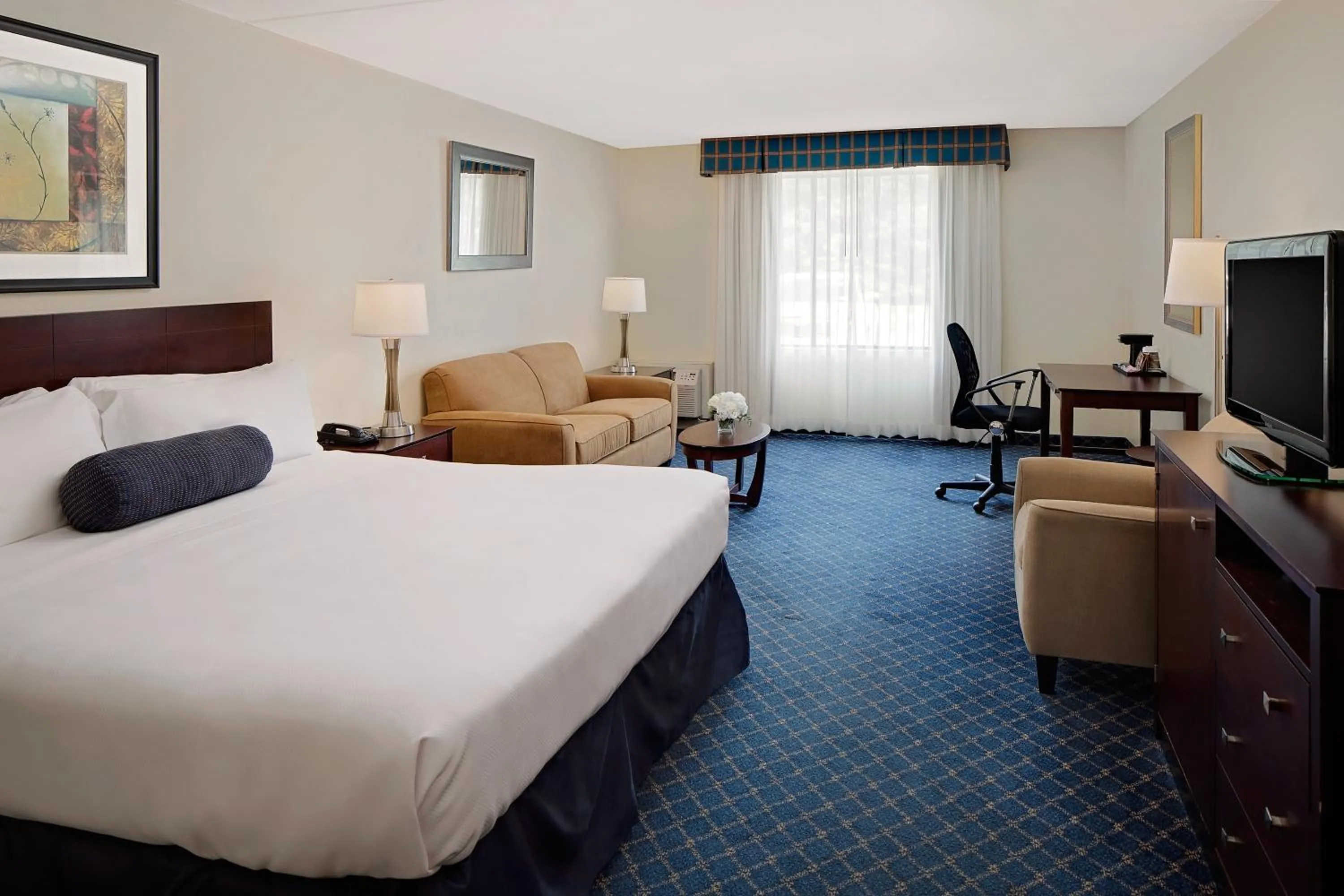 Photo of the whole room, Bed in Boxboro Regency