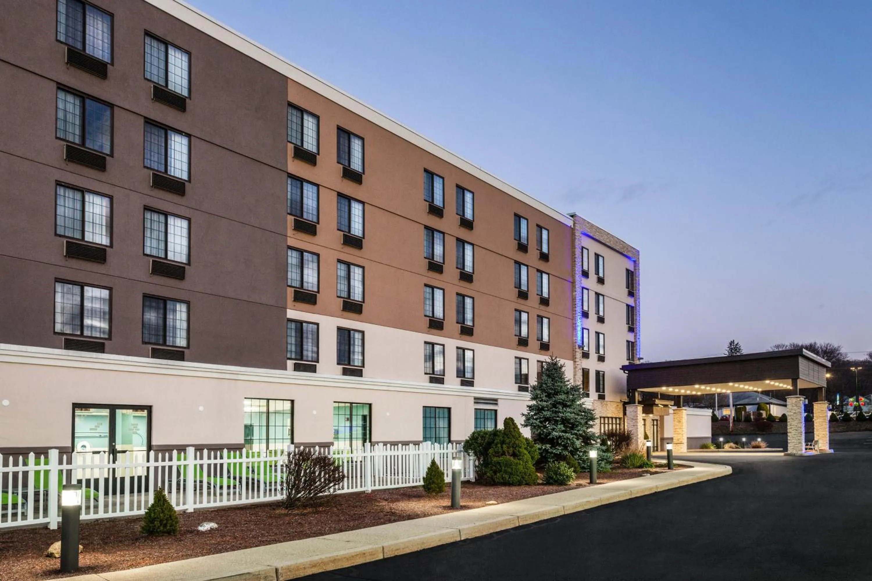 Property building in Holiday Inn Express Hotel & Suites Providence-Woonsocket by IHG