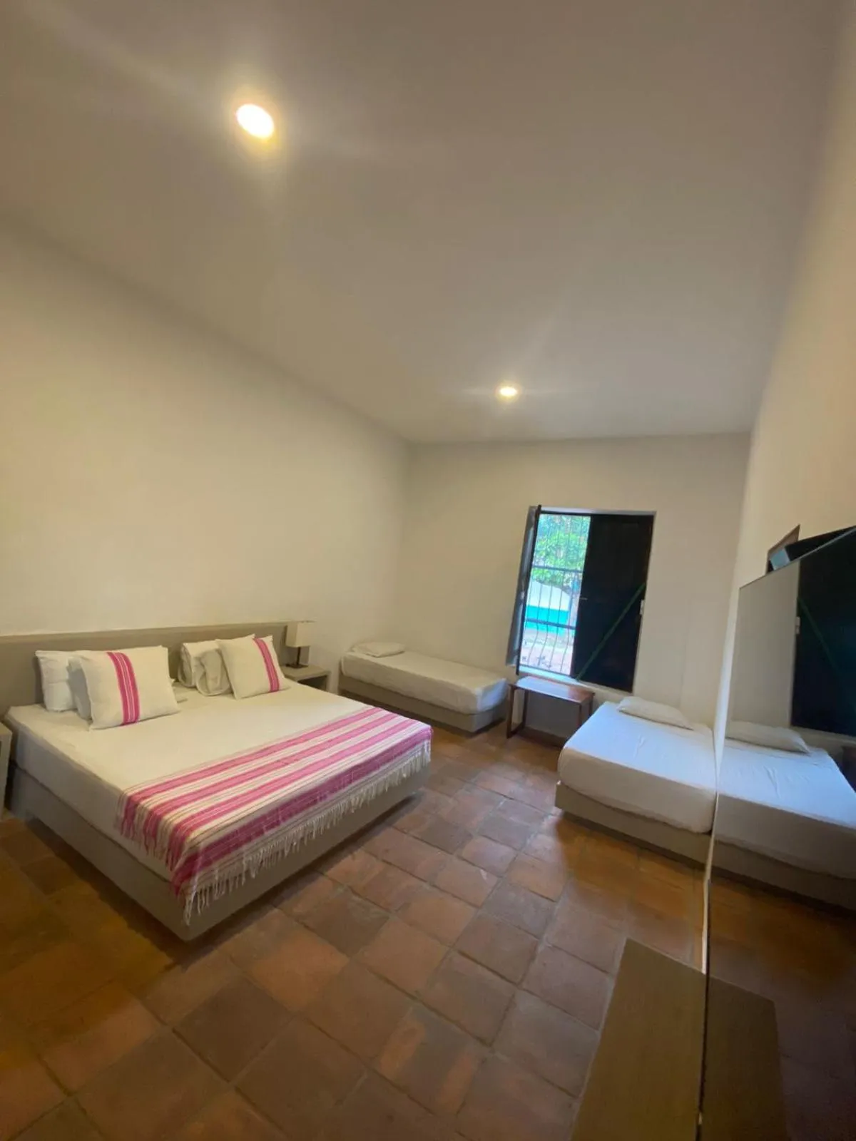 Bed in Hotel San German