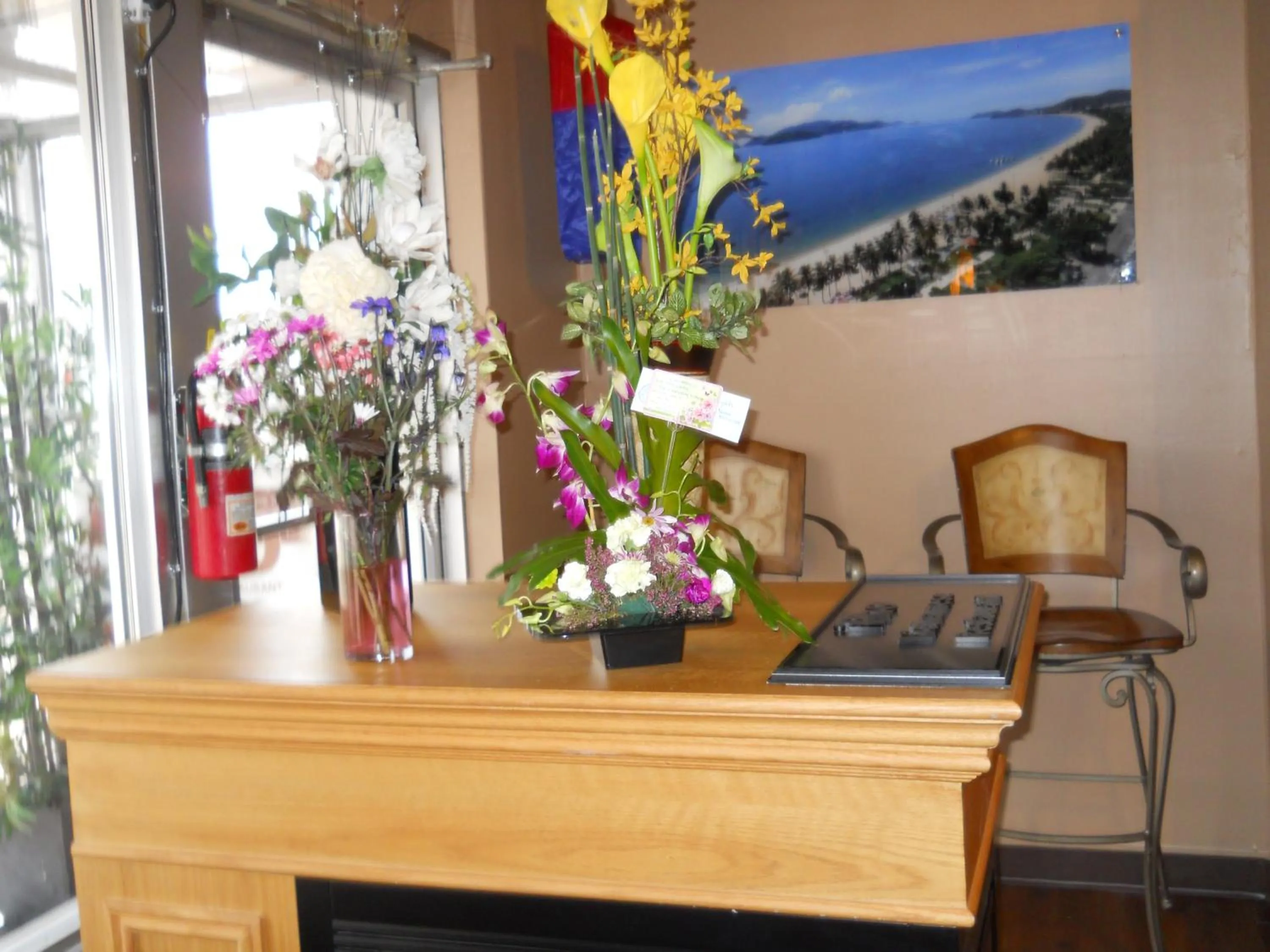 Lobby or reception in TC Motel