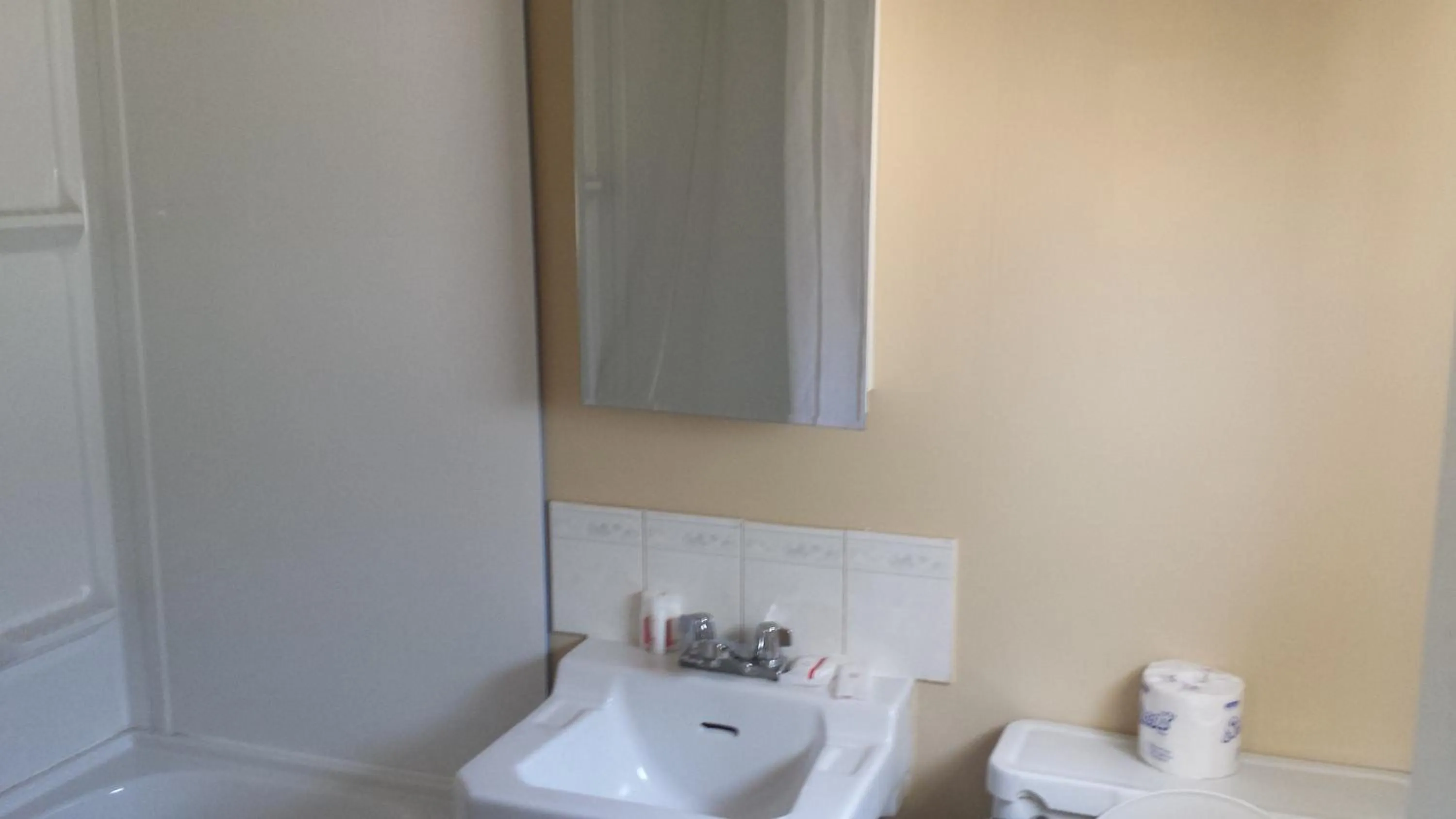 Bathroom in TC Motel